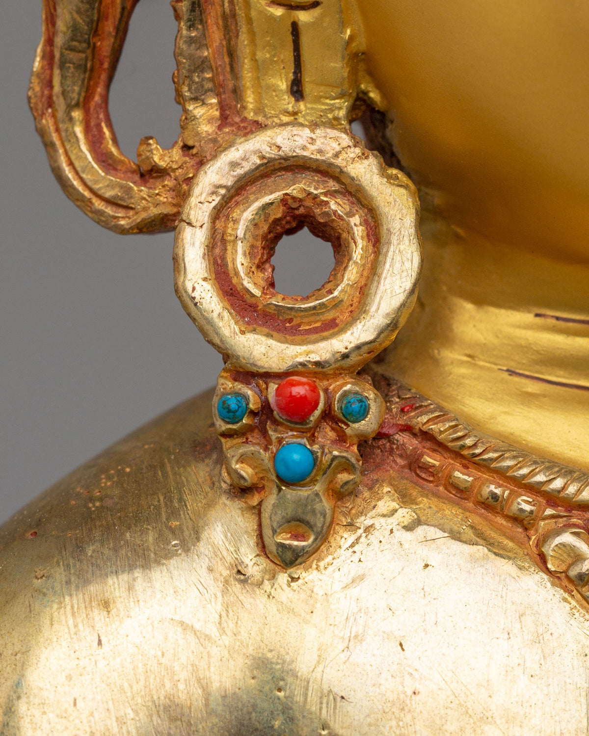 Spiritual Crowned Shakyamuni Buddha Statue | Altar Decor