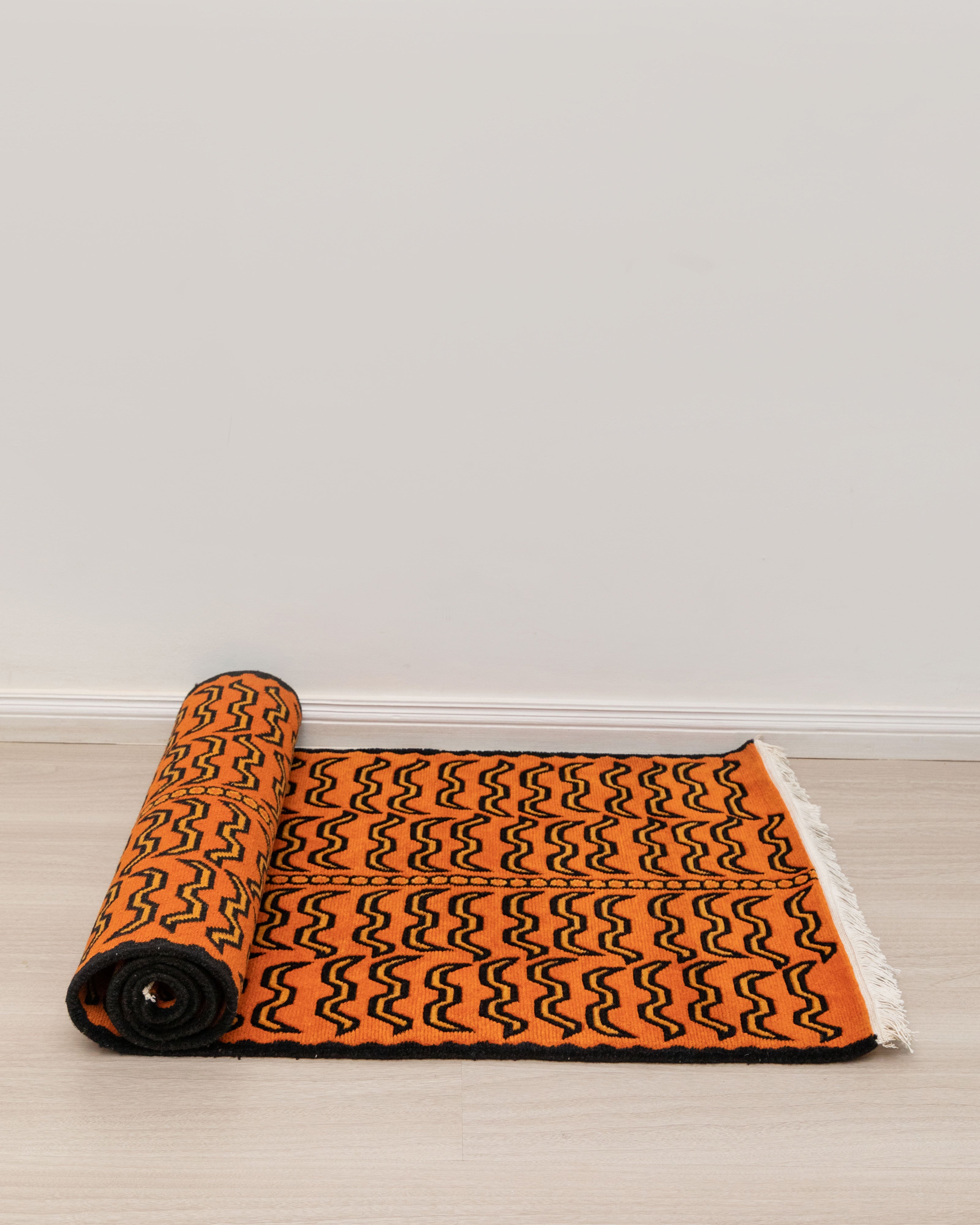 Handcrafted Tibetan Rug | Himalayan Wool Floor Runner