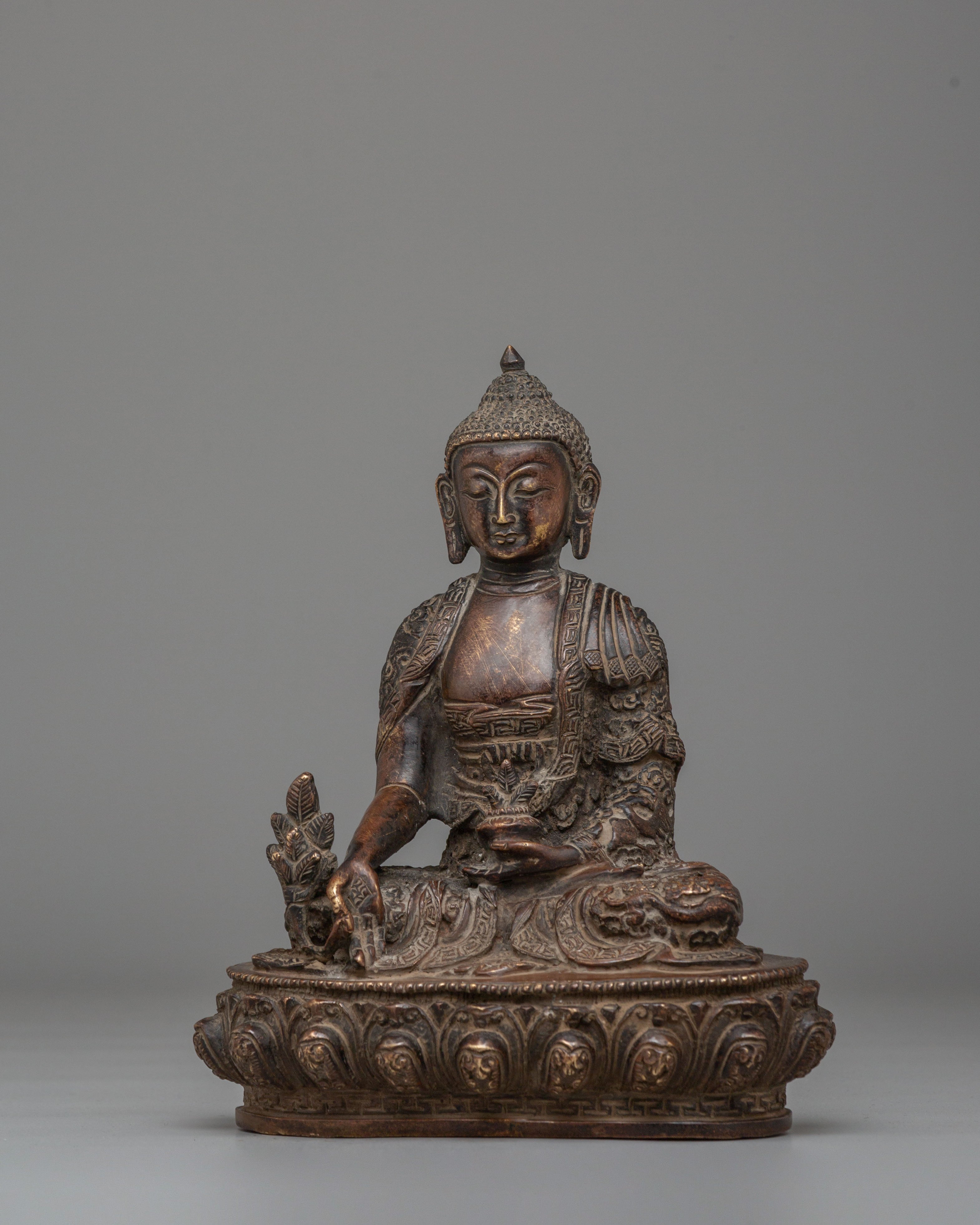 Medicine Buddha Spiritual Healing Statue | Buddha of Compassion &amp; Inner Peace