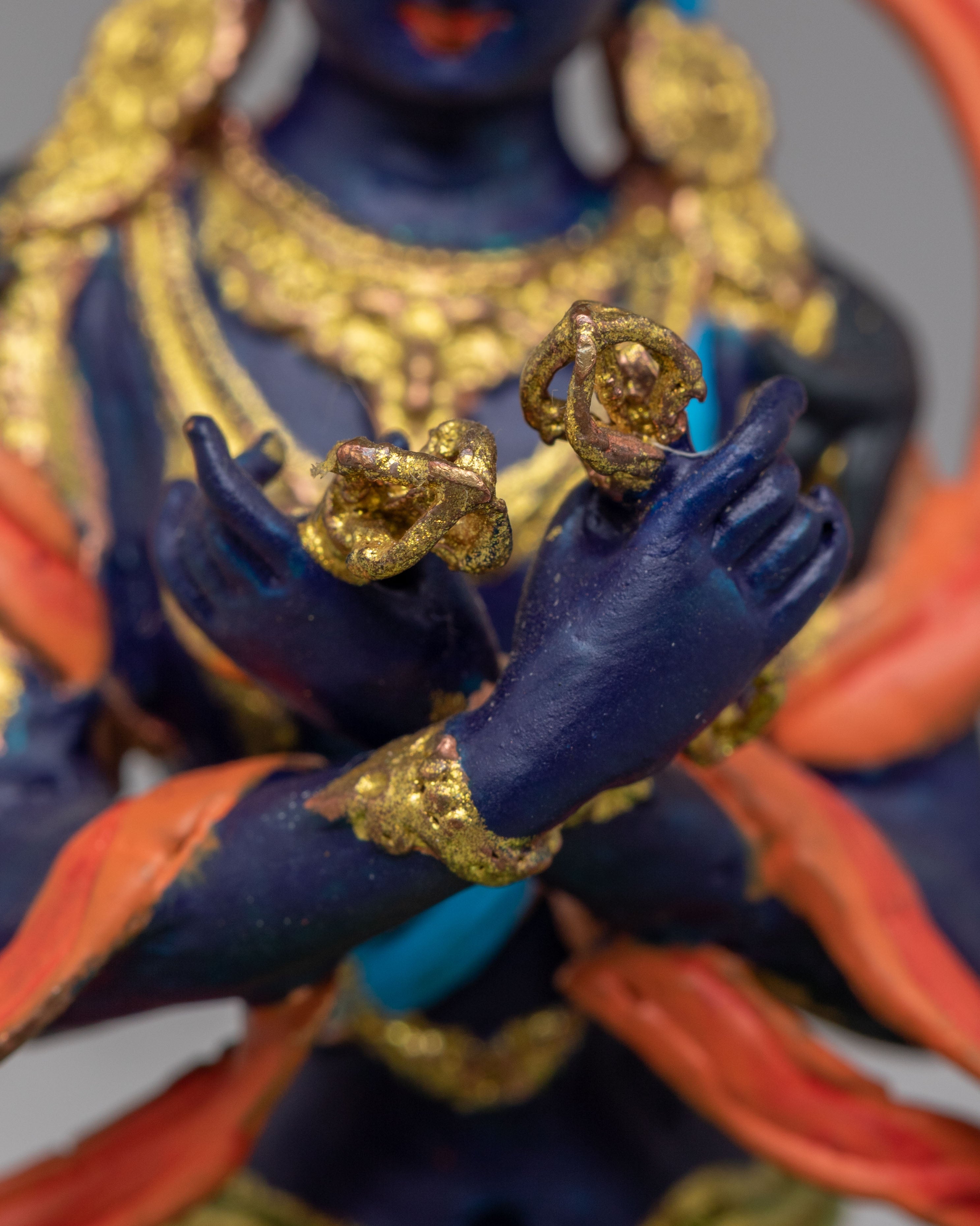 Himalayan Buddhist Vajradhara Statue | Sacred Vajrayana Buddha Artwork