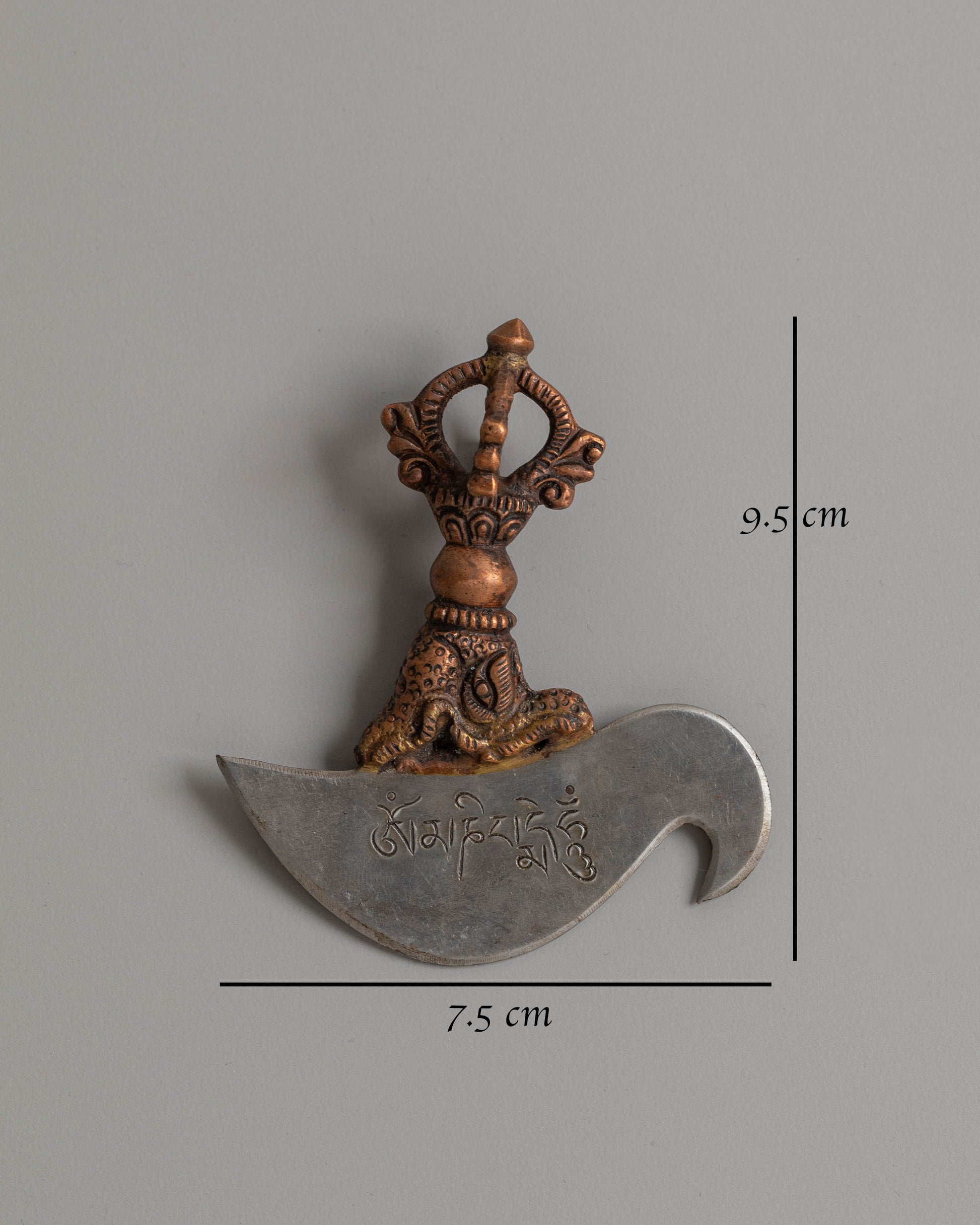 Traditional Kartika Knife for Buddhist Ritual 