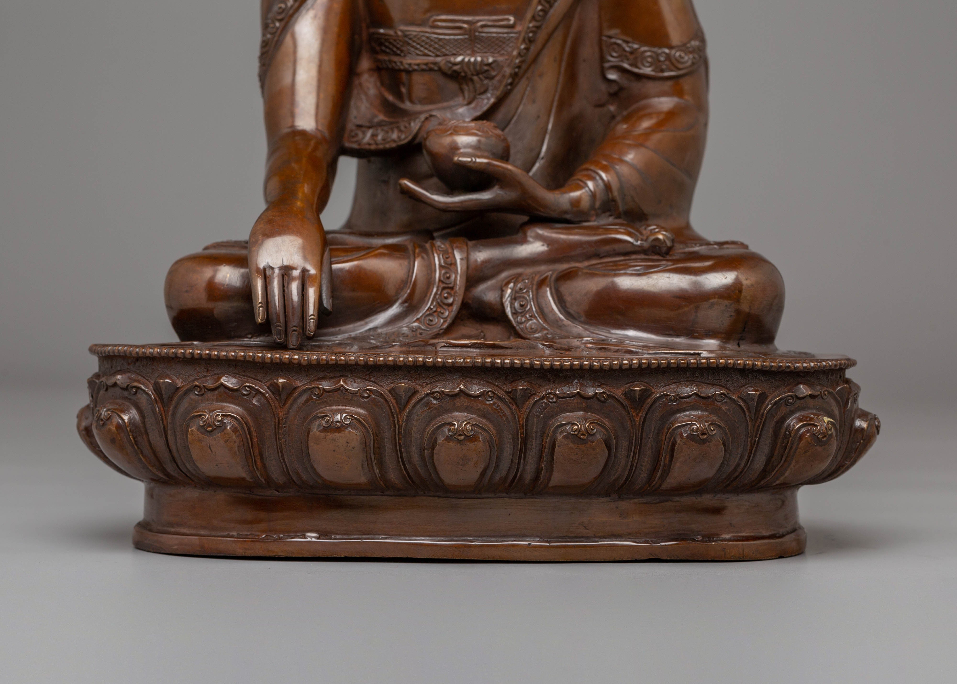 Handcrafted Sculpture of Buddha Shakyamuni | Symbol of Peace