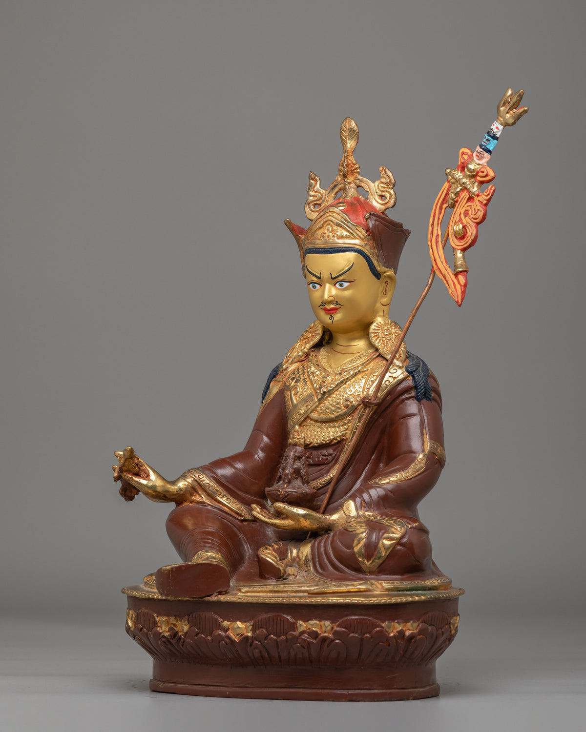 Guru Rinpoche Buddhist Sculpture | Sacred Padmasambhava Statue