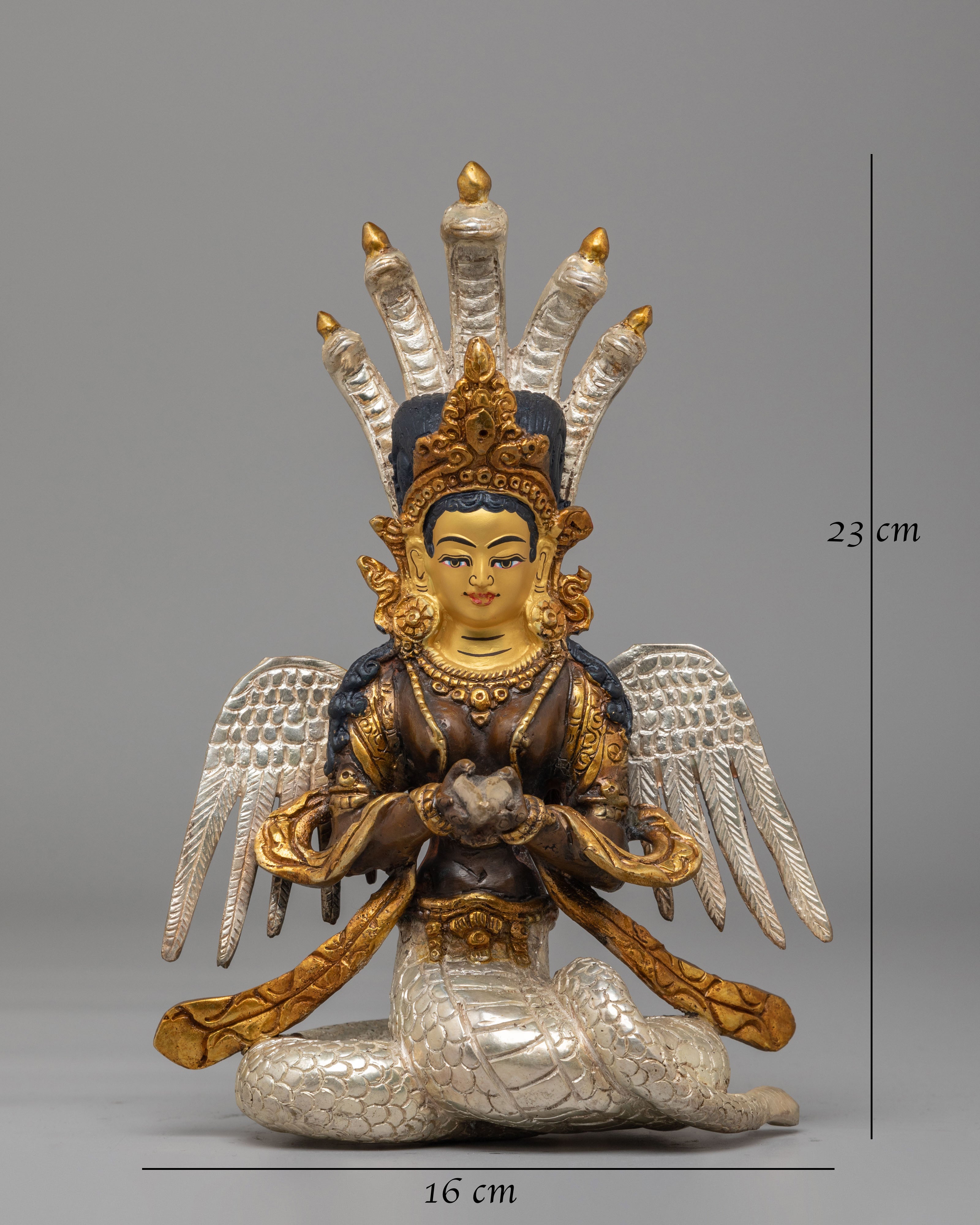 Goddess Nagkanya Serpent Statue | Mythical Goddess Sculpture