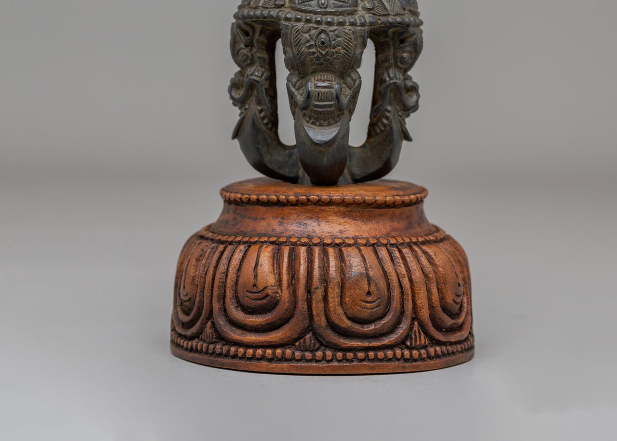 Vajrayana Dorje Ritual Tool | Handcarved Stone Ritual Object