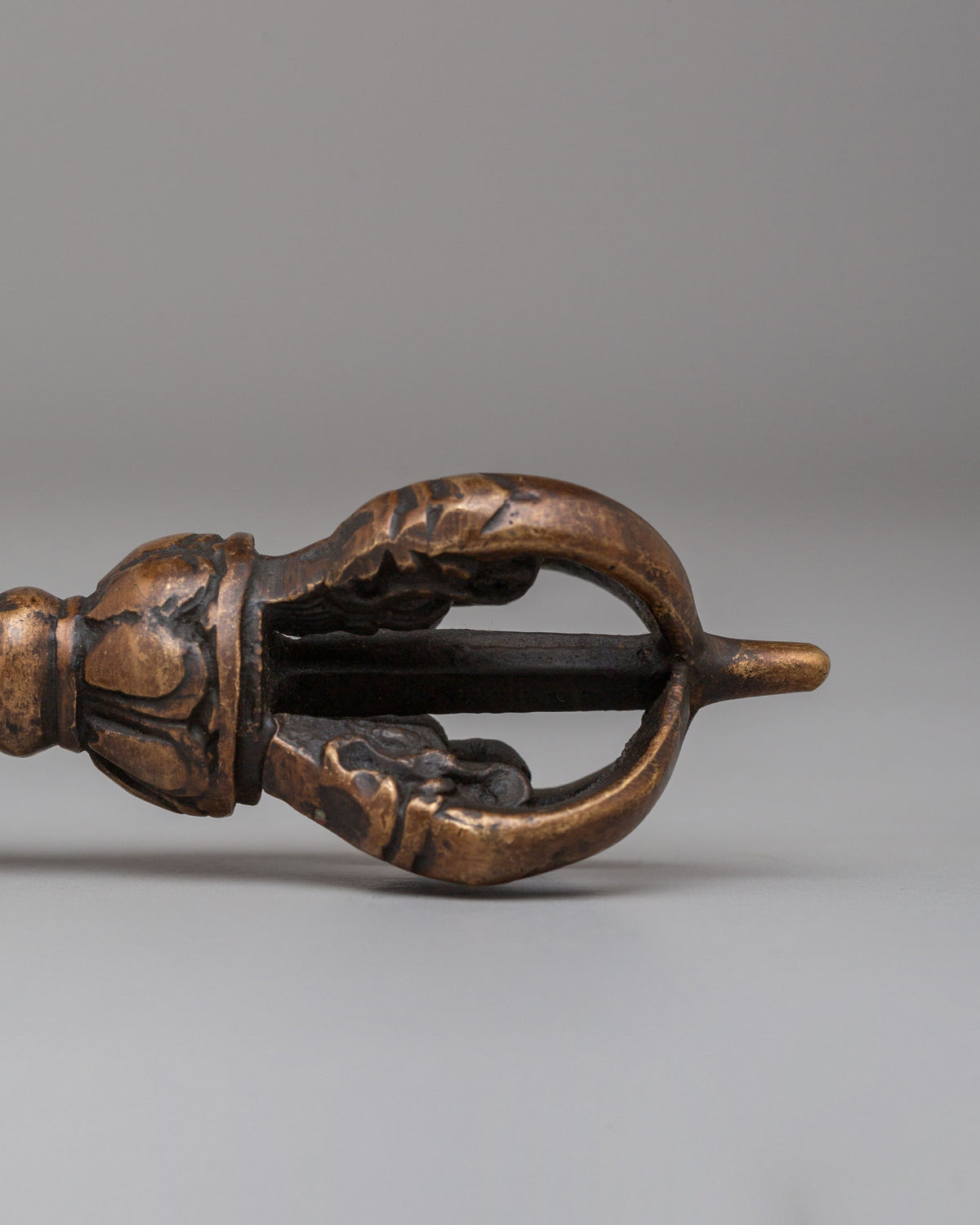 Himalayan Vajra and Bell Set for Ritual | Bronze Buddhist Ritual Tools