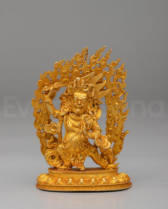 Divine Bodhisattva Vajrapani Statue