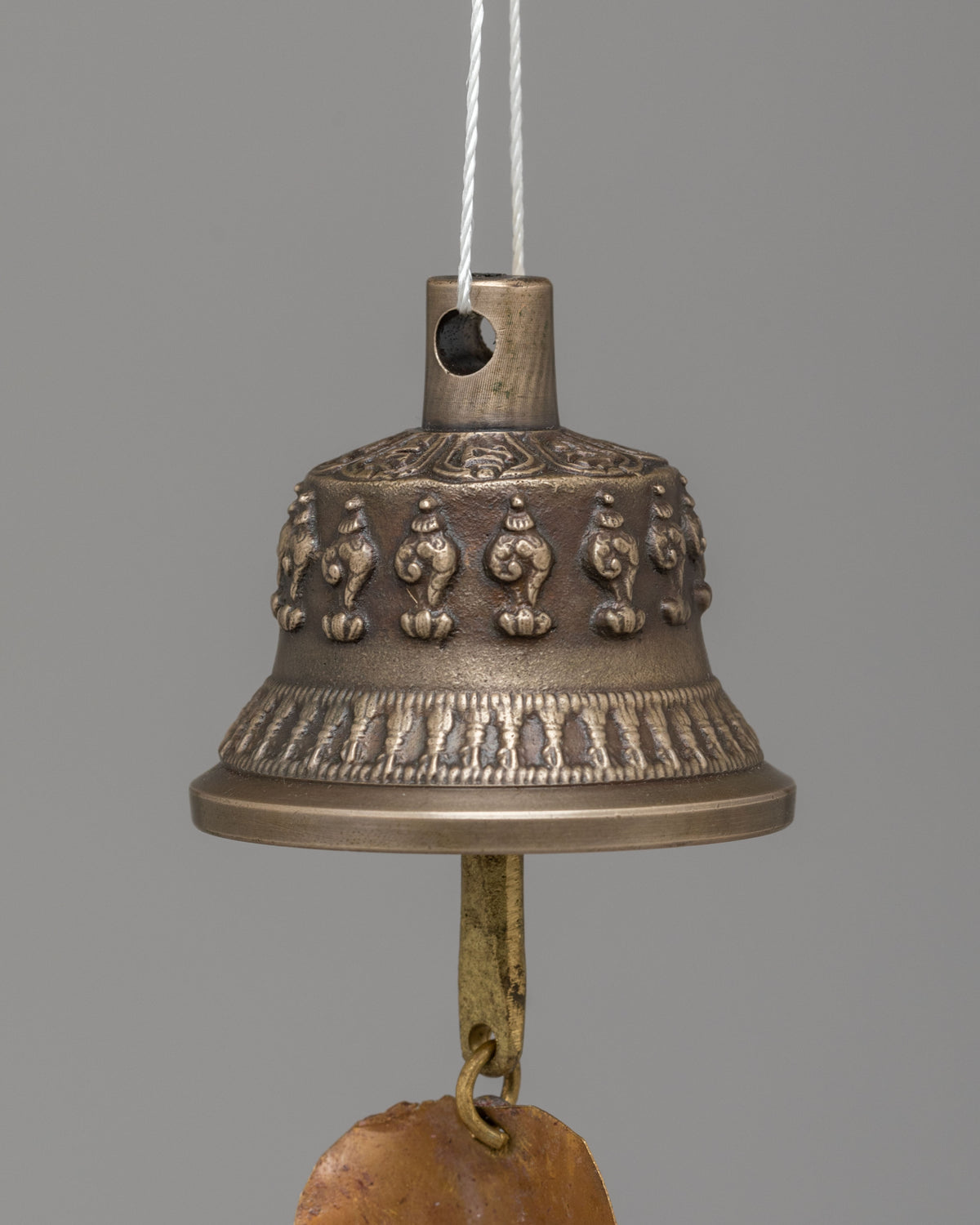 Sacred Buddhist Hanging Bell | Meditation Bell for Spiritual Practices