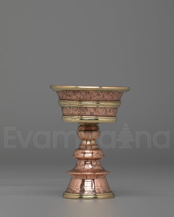Sacred Ritual Butter Lamp