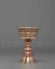 Sacred Ritual Butter Lamp