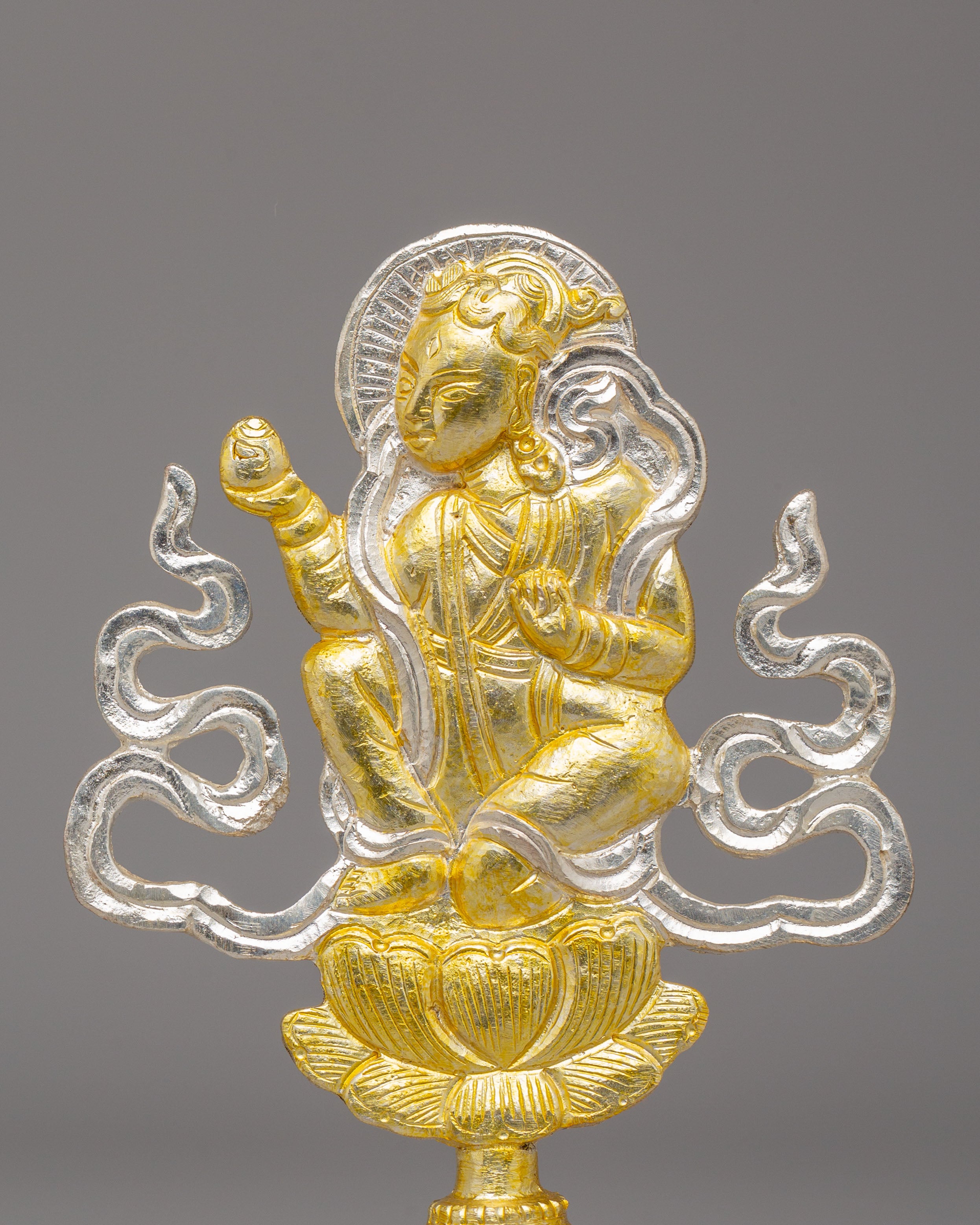 Handmade Chakravartin Possession Statue | Tibetan Buddhist Deity