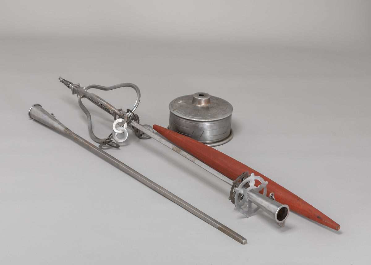 Buddhist Staff For Ritual | Iron Wood Ceremonial Staff