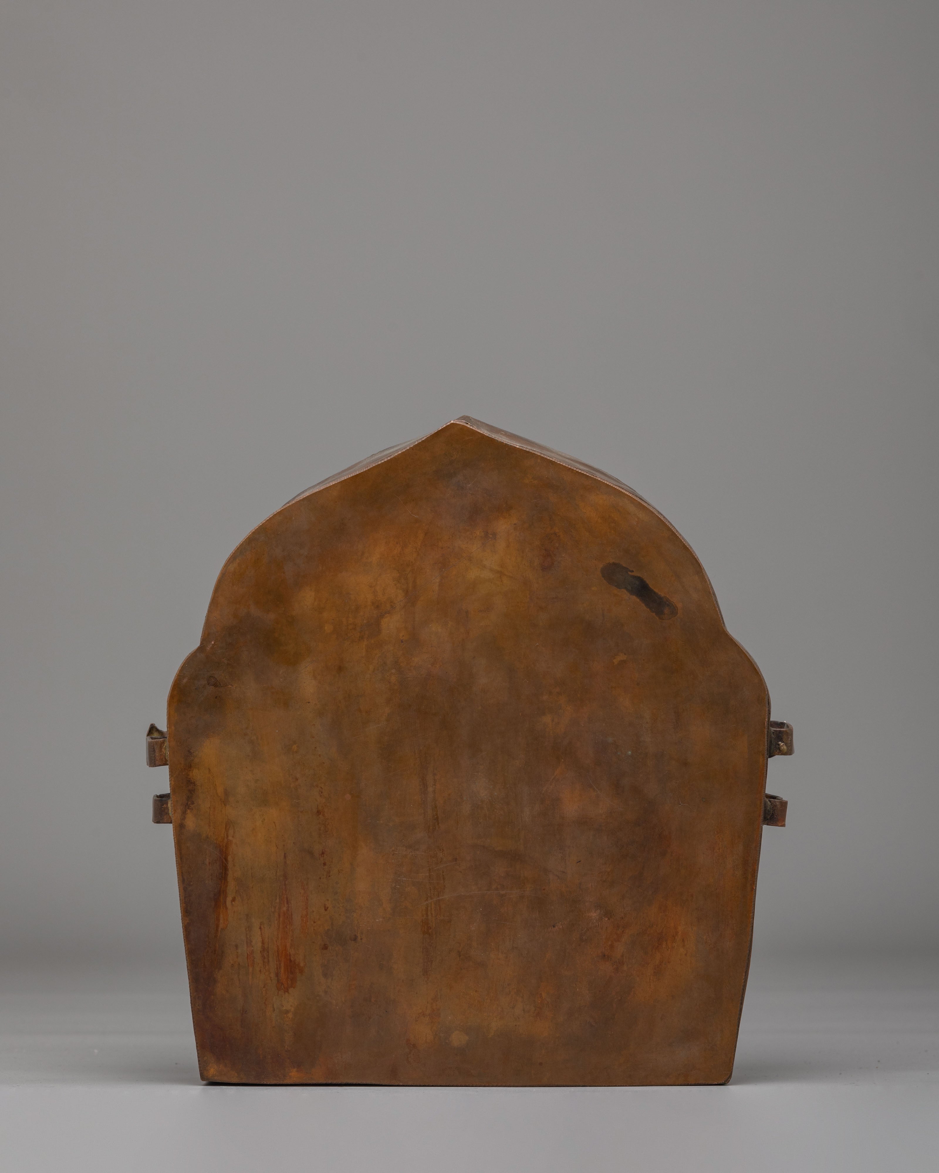Buddhist Altar Prayer Ghau Box | Perfect for Sacred Rituals & Meditation