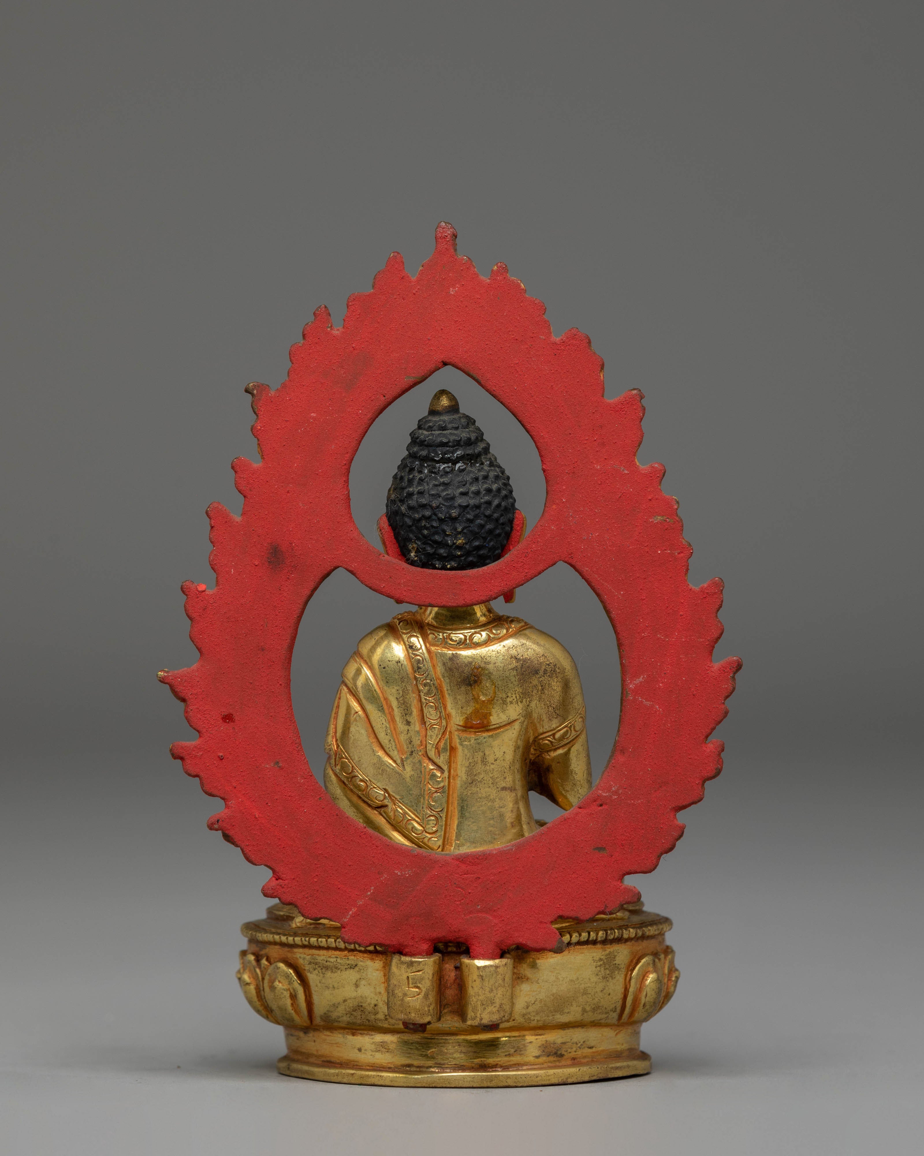 Handmade Vairocana Buddha Handcrafted Statue | Tibetan Enlightenment Art