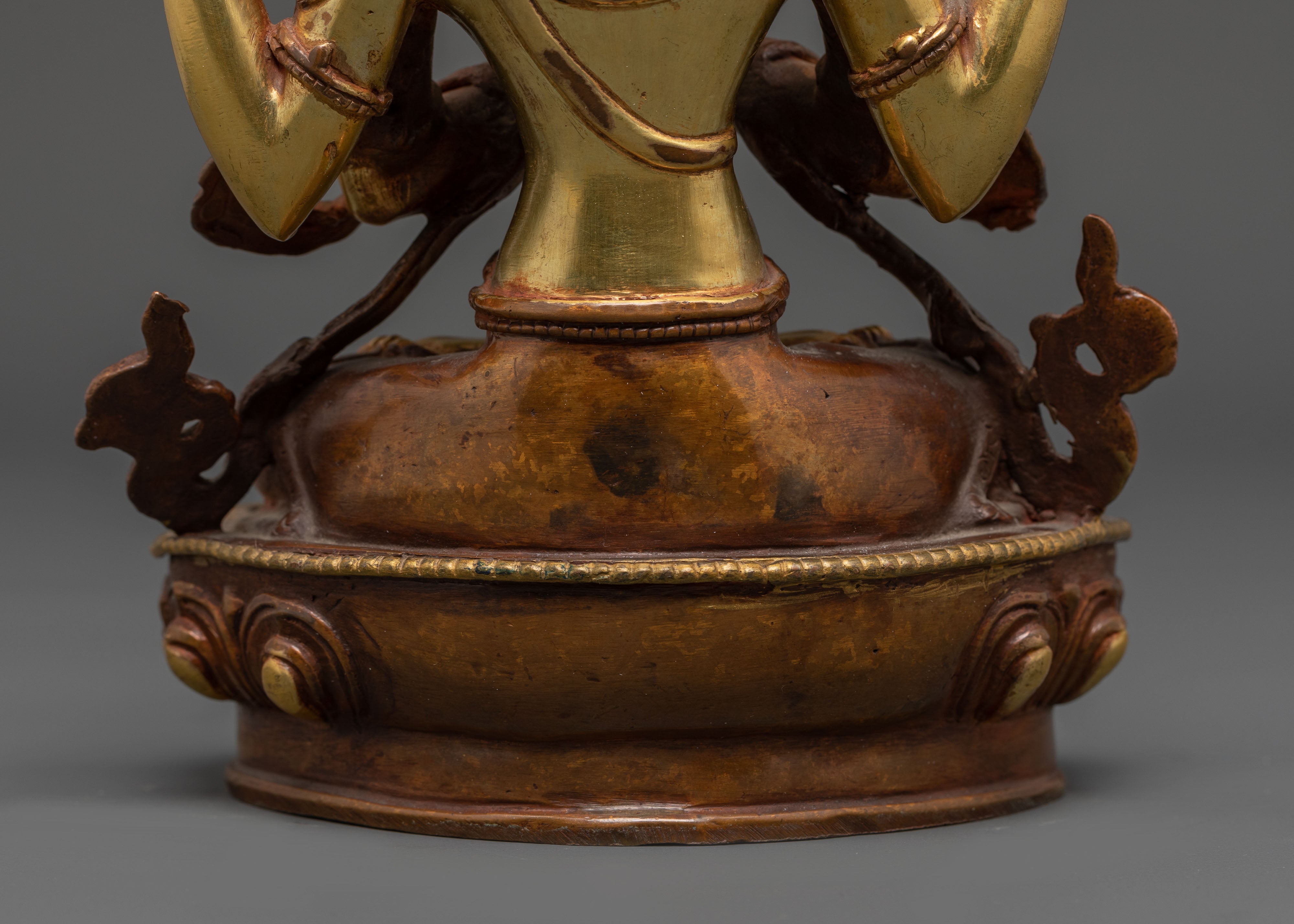 Sacred Four-Armed Chenrezig Statue | Tibetan Artwork