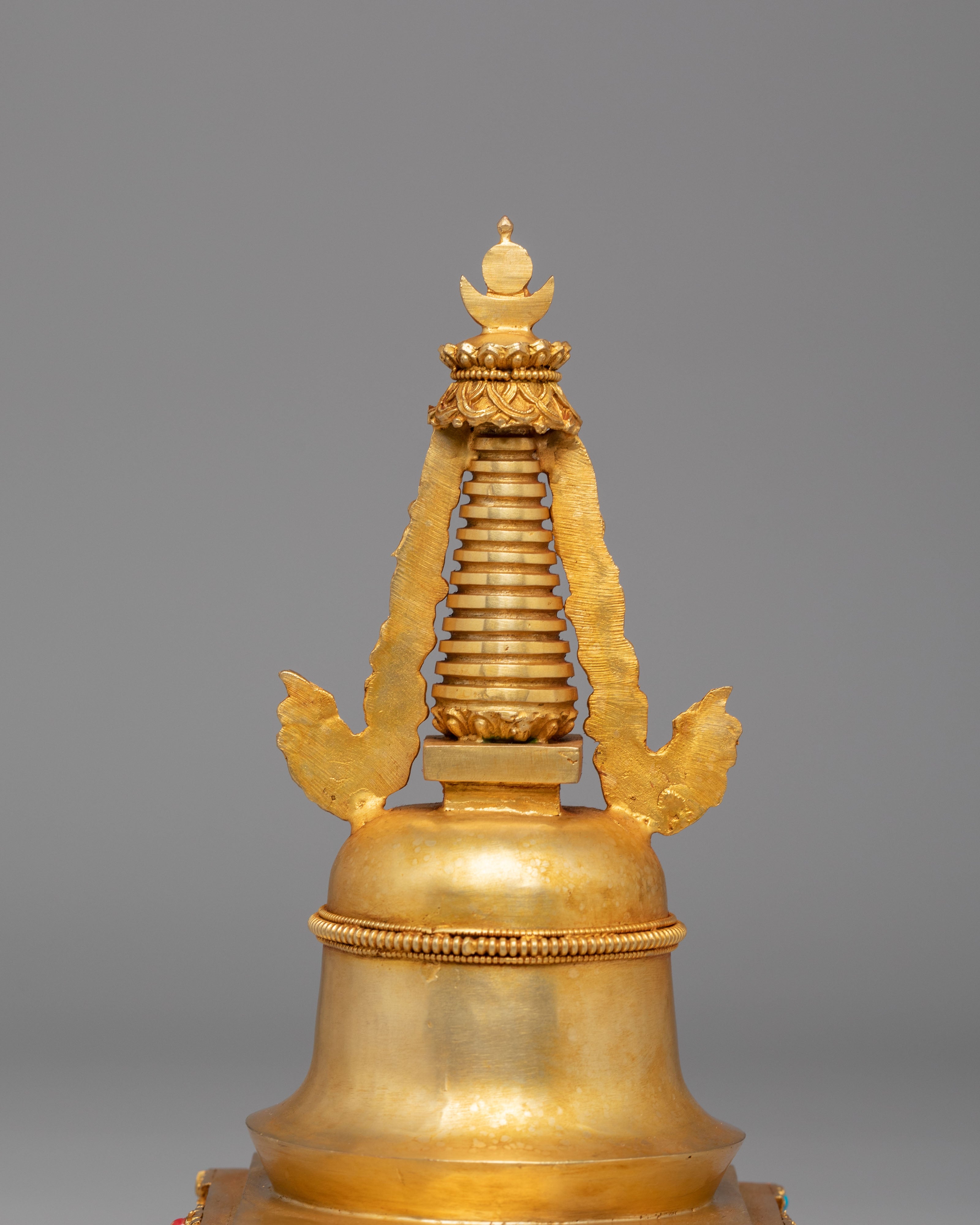 Vajrayana Altar Parinirvana Stupa | Symbol of Enlightened Mindfulness