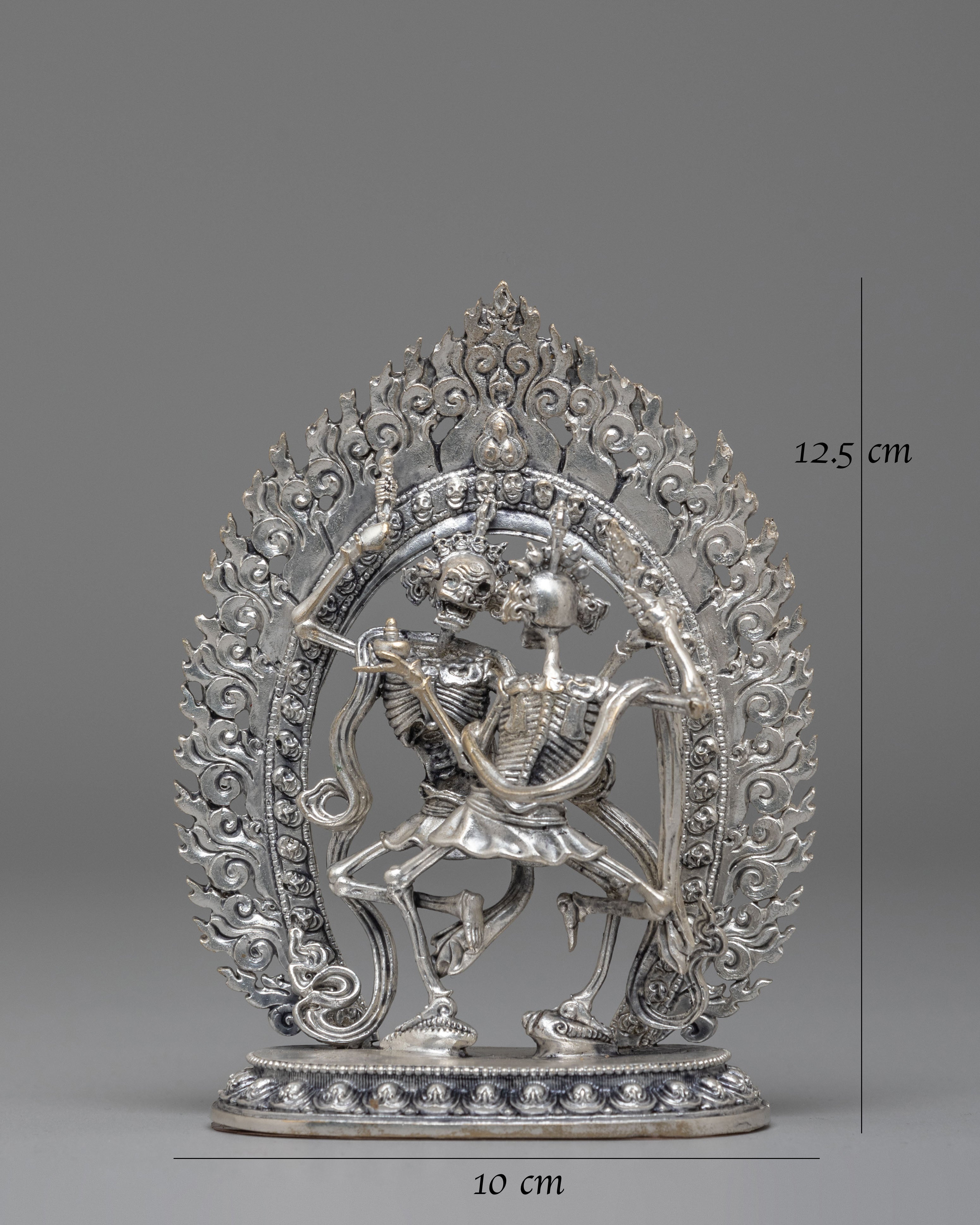 Buddhist Chittipati Sculpture | Tibetan Tantric Protector Deity Figurine