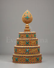 Buddhist Ritual Offering Set Mandala  