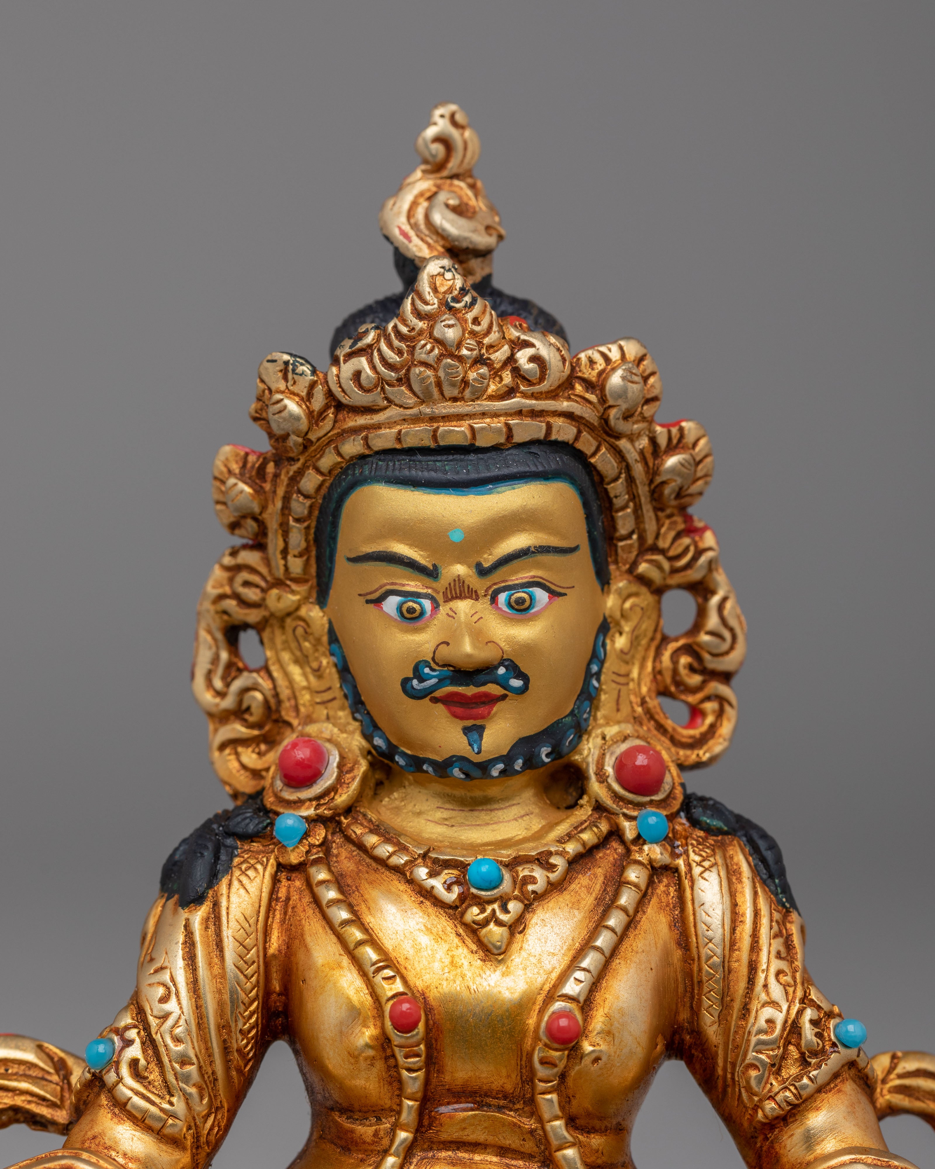 Divine Protection Dzambhala Statue | Spiritual Altar Decor