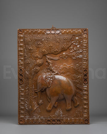 Four Harmonious Friends Wall Hanging