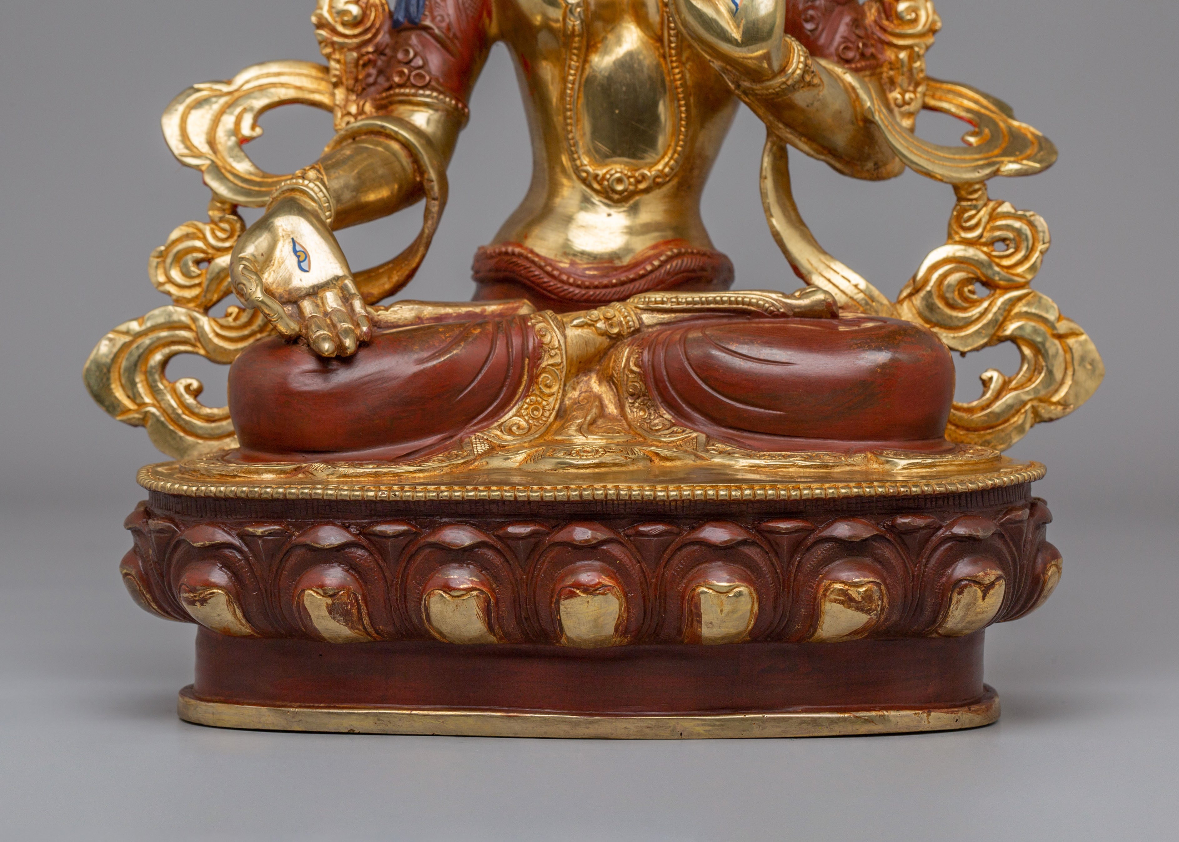 Healing and Longevity White Tara Sculpture | Himalayan Spiritual Home Decor
