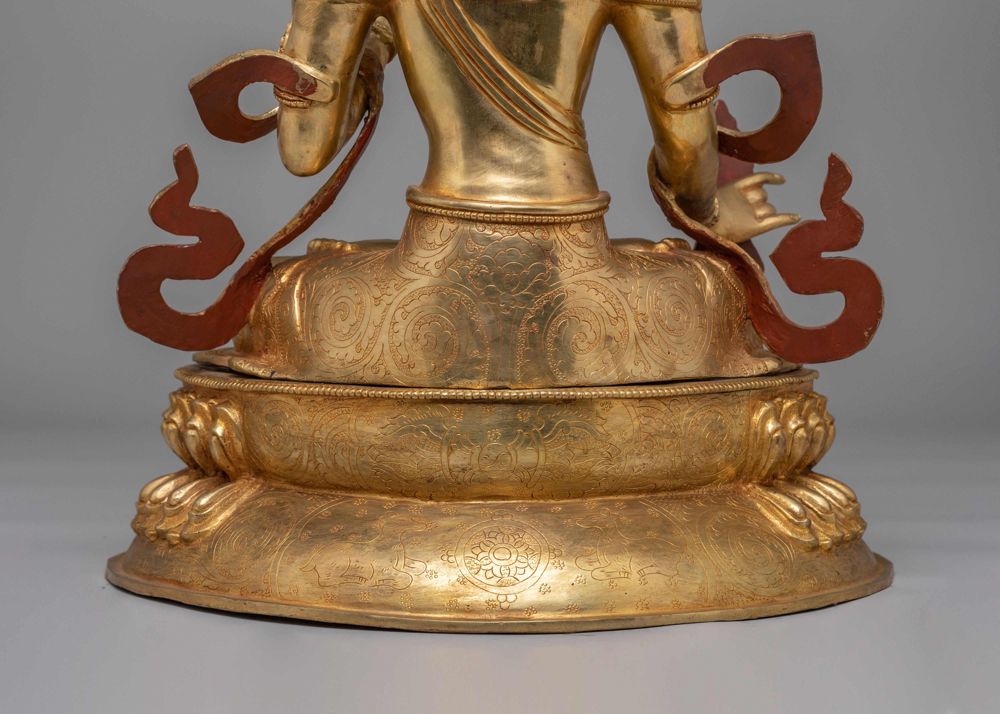 Goddess Dukar Statue for Protection | Sitatapatra Protector Goddess Artwork