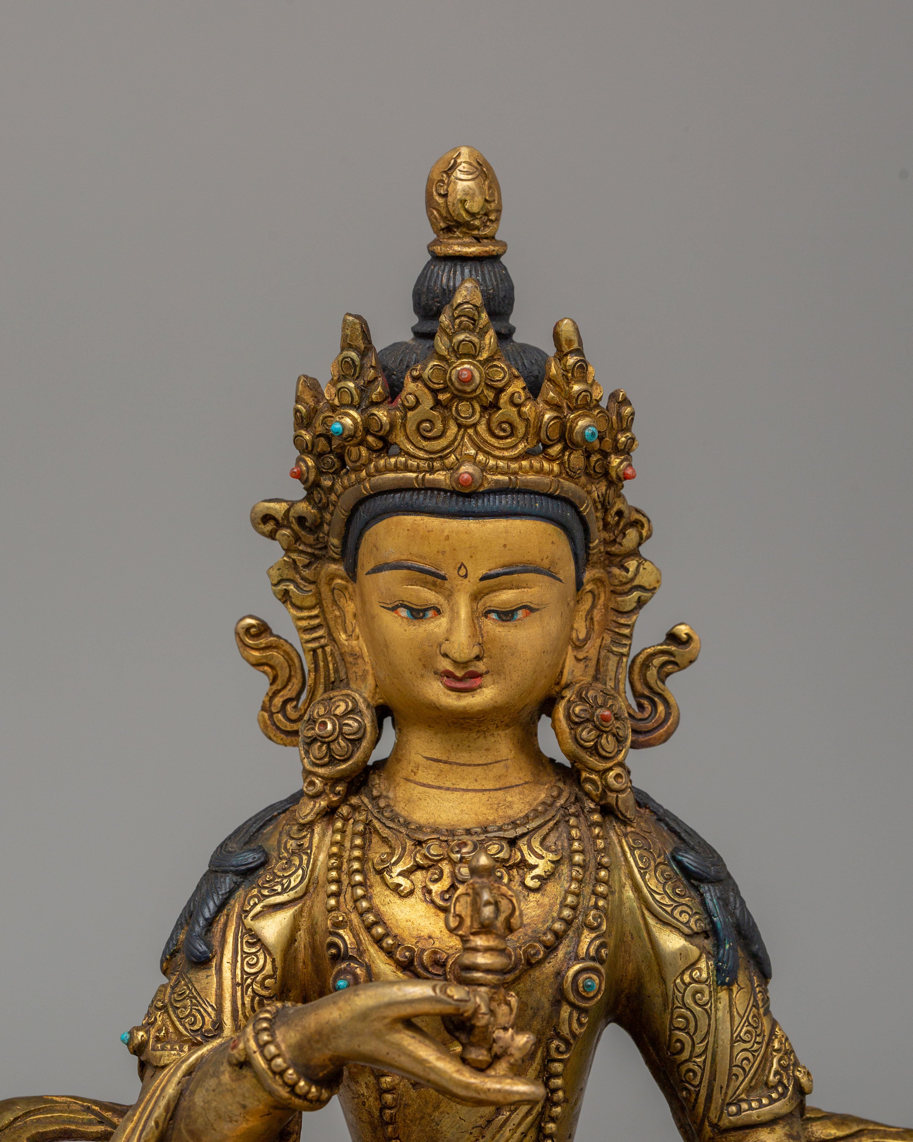Spiritual Vajrasattva Purification Buddha Statue | Symbol of Purity and Enlightenment