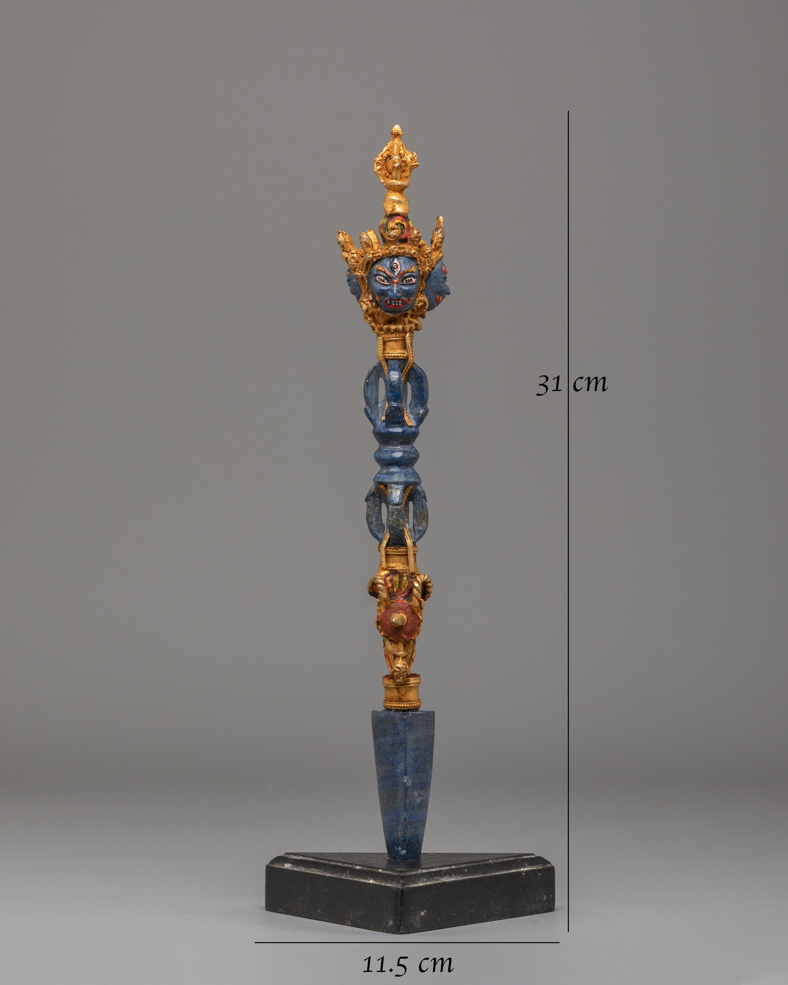 Spiritual Buddhist Ritual Phurba | Sacred Vajrayana Dagger for Ceremonies
