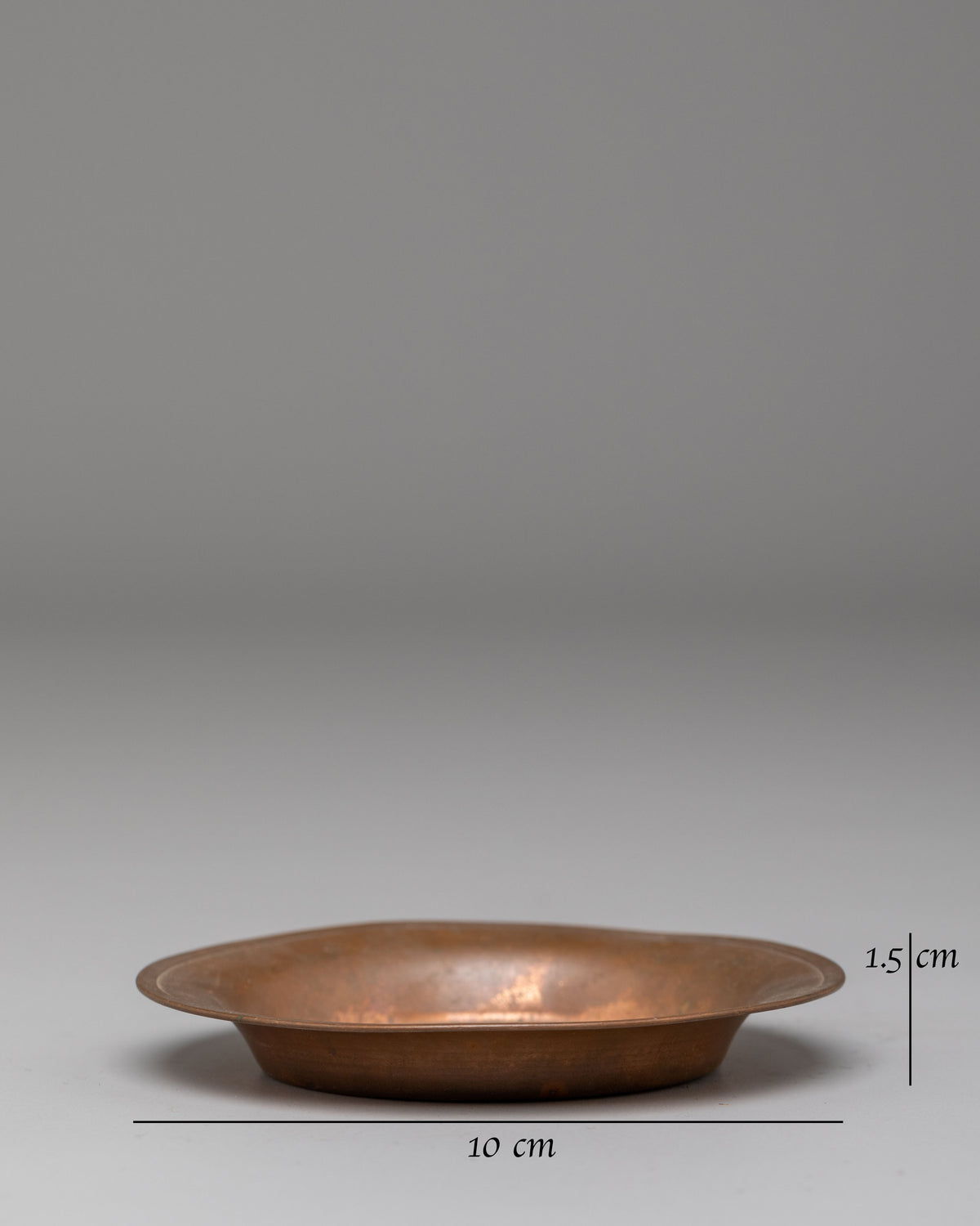 Antique Copper Plate | Perfect for Offering Rituals & Ceremonies