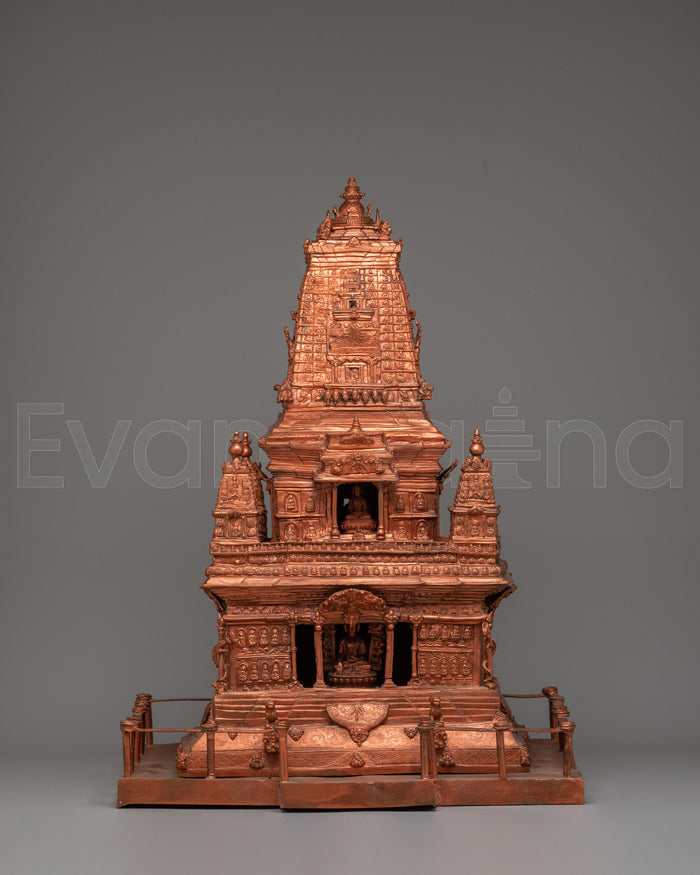 Handcrafted Mahabuddha Temple Sculpture | Symbol of Enlightenment