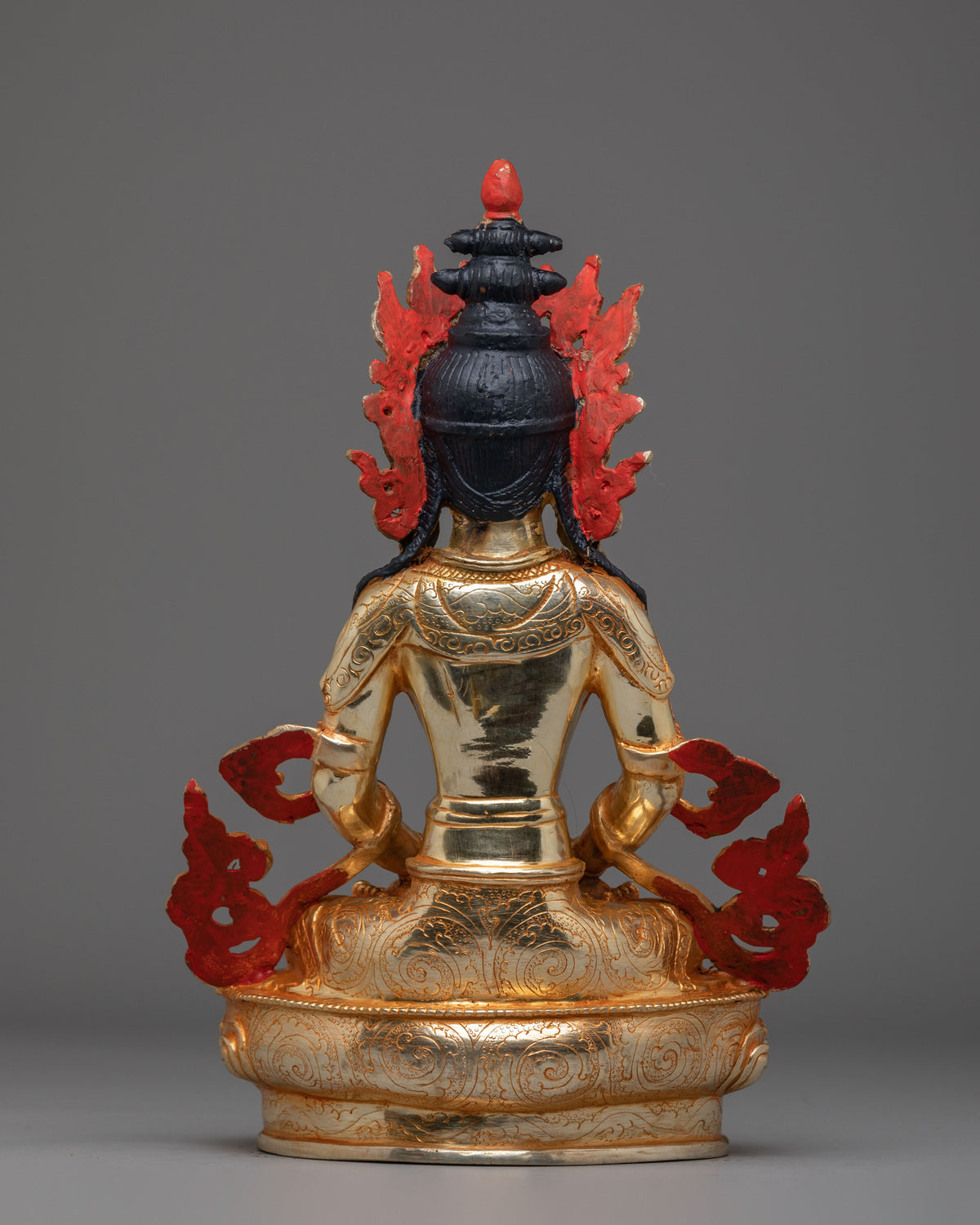 Tibetan Longevity Buddha Amitayus Statue | Symbol of Infinite Life