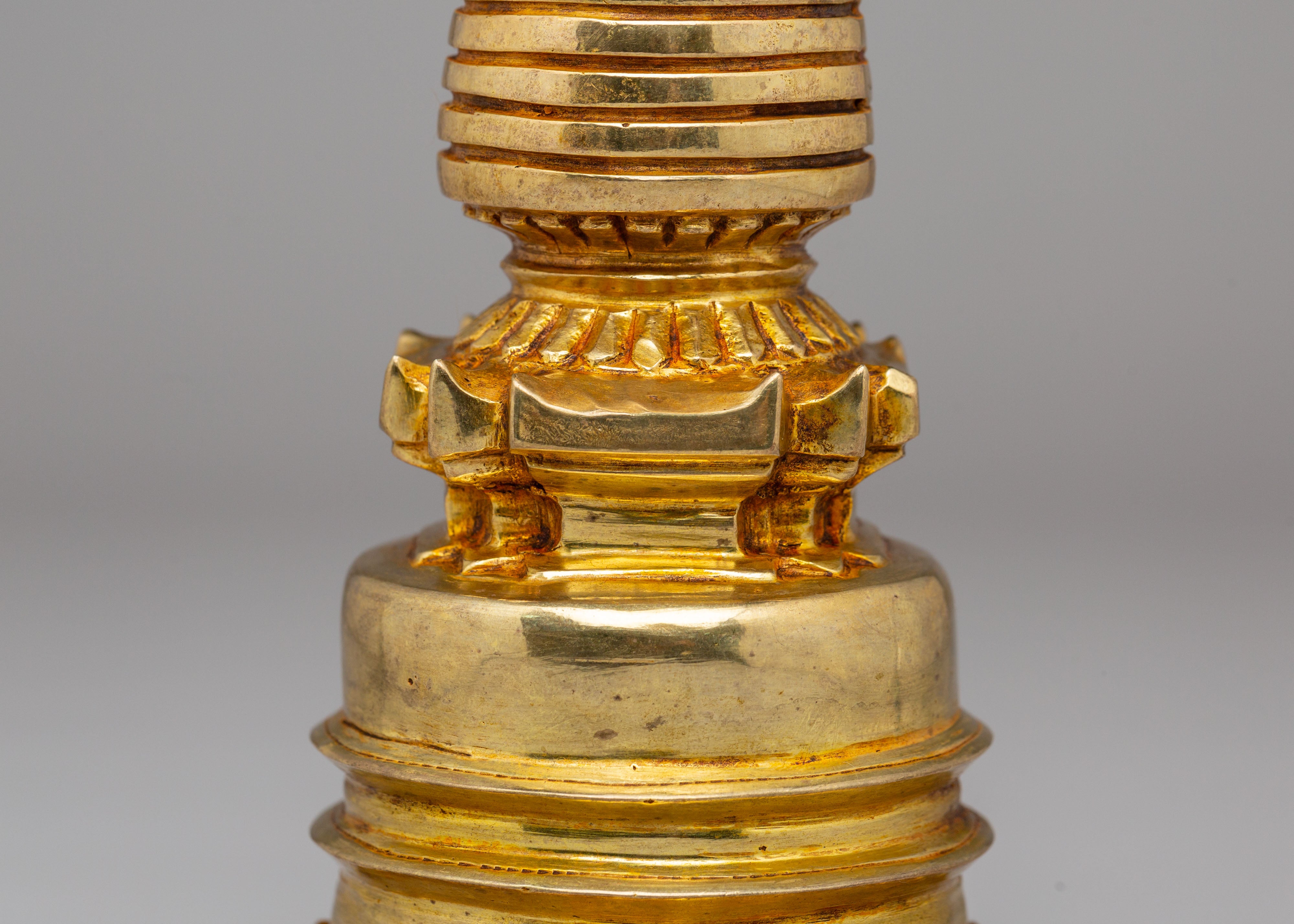 Handcrafted Ritual Kadampa Stupa | Tibetan Buddhist Art