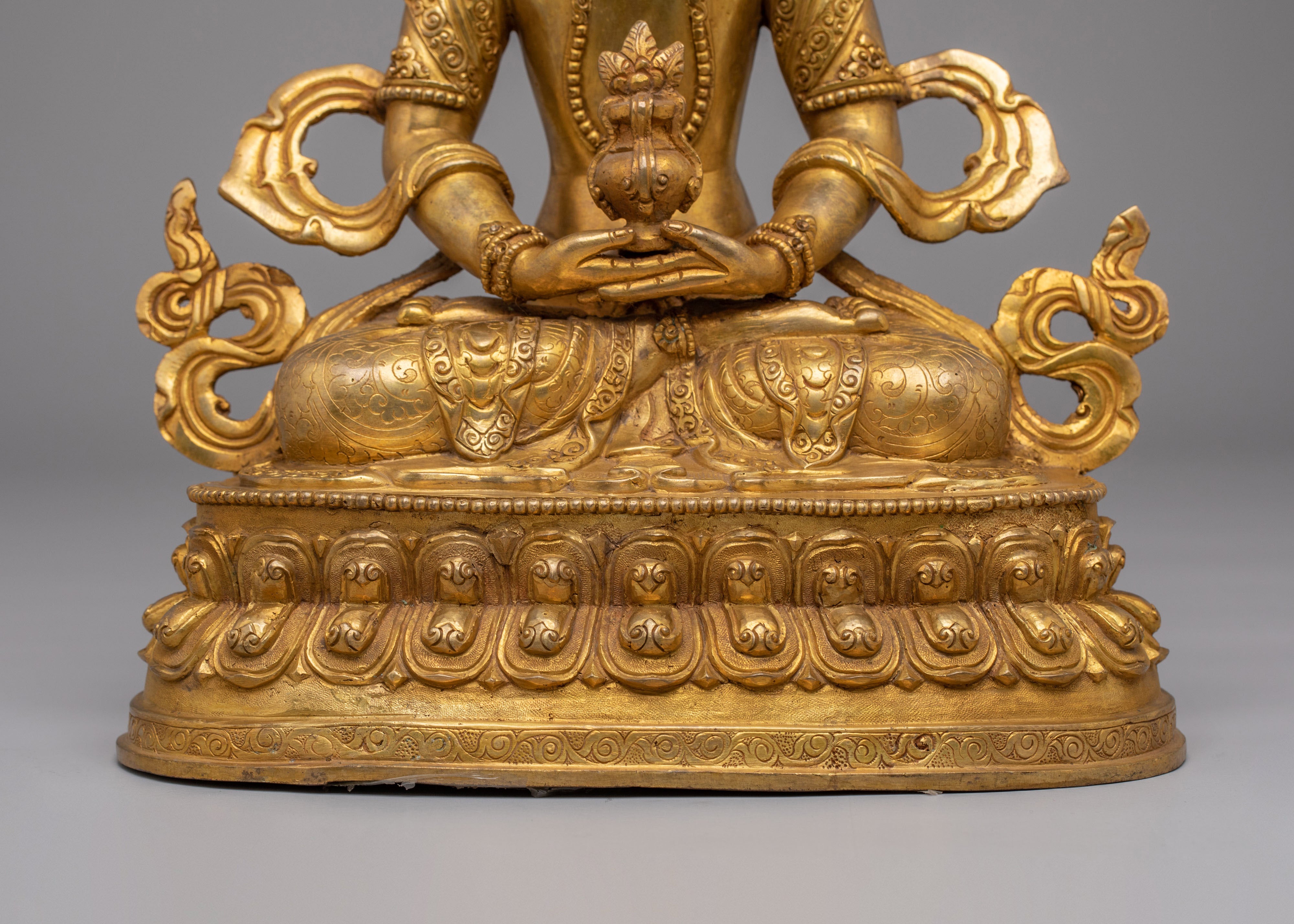 Handmade Amitayus Buddha Statue | Symbol of Longevity and Spiritual Wisdom