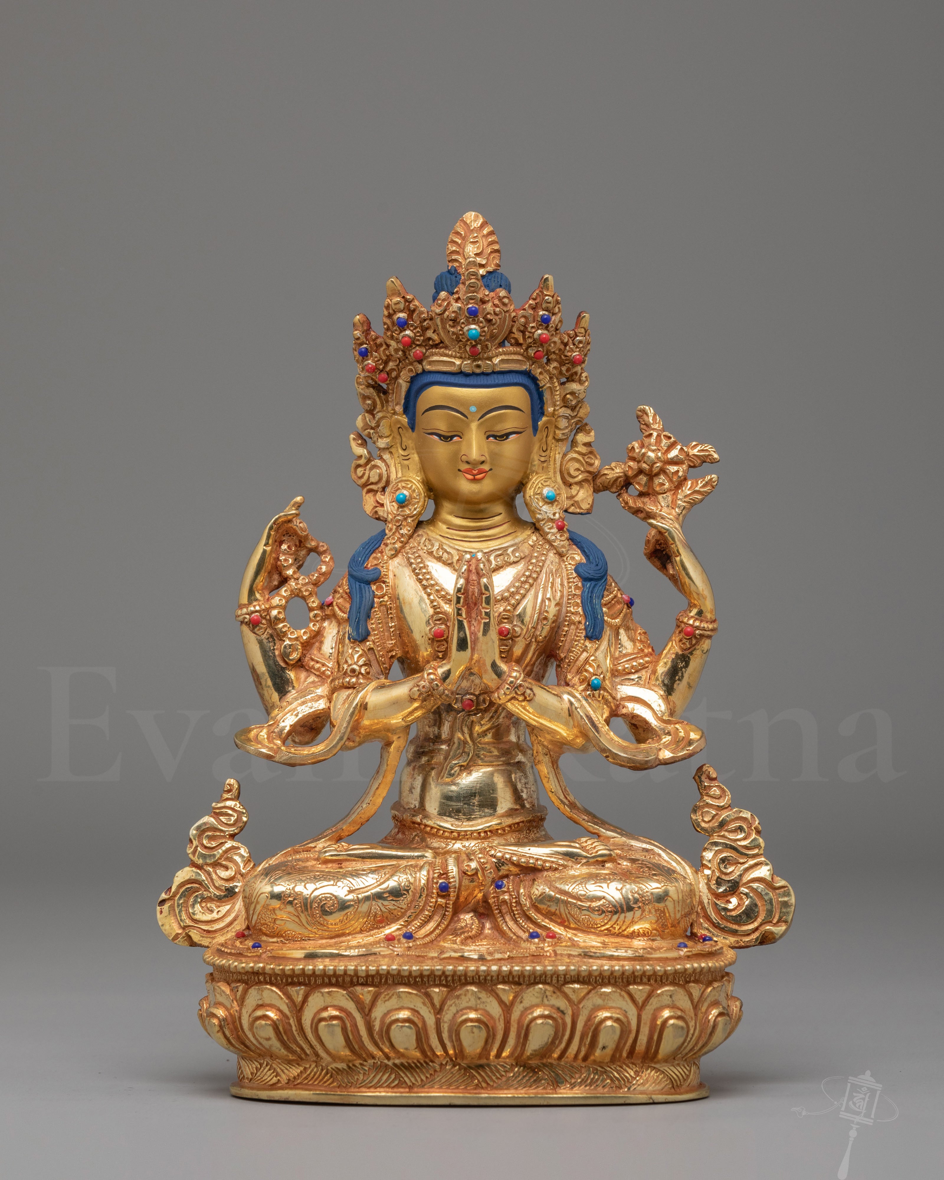 Avalokiteshvara Chenrezig Deity Sculpture 