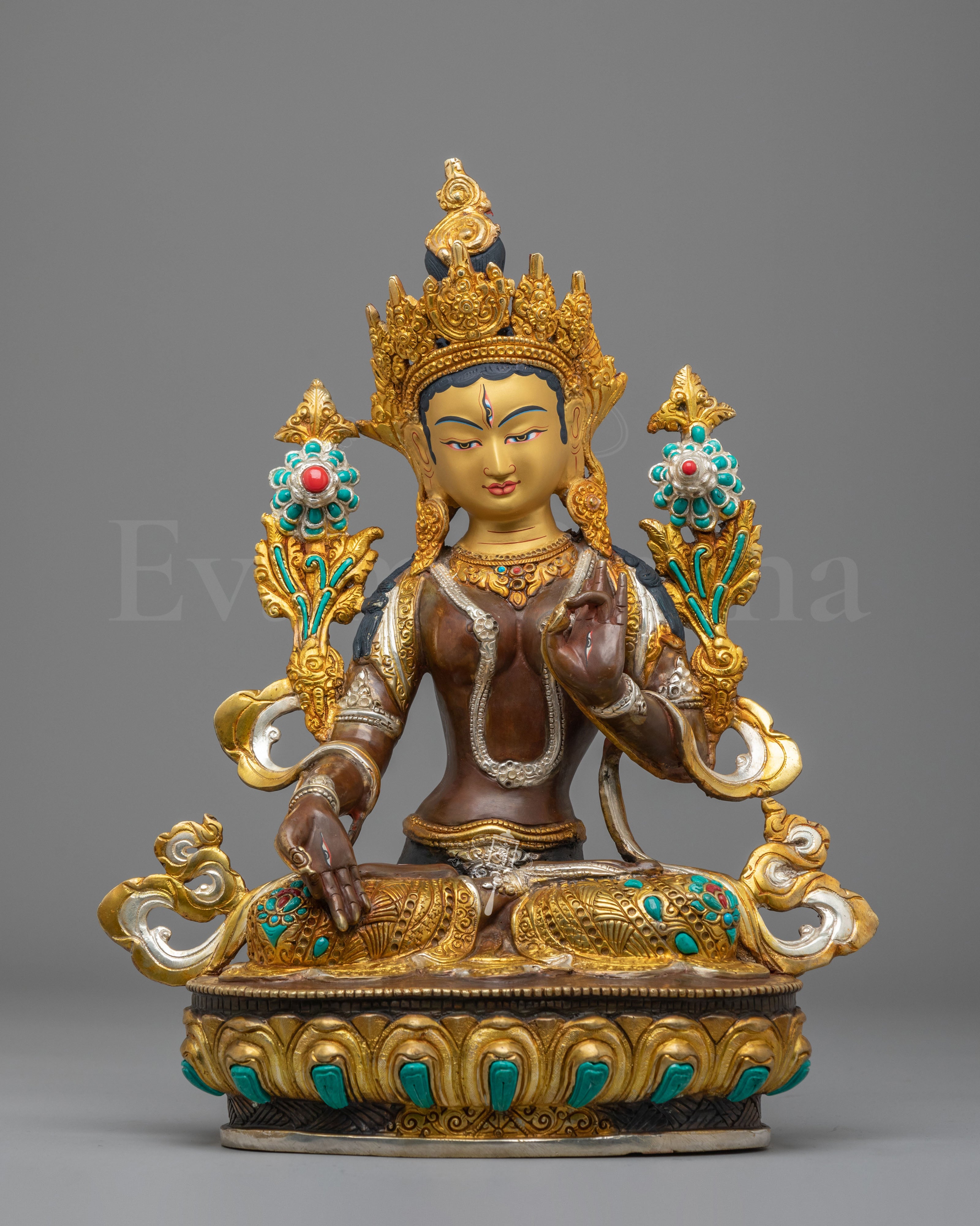 Goddess of Long Life White Tara Statue