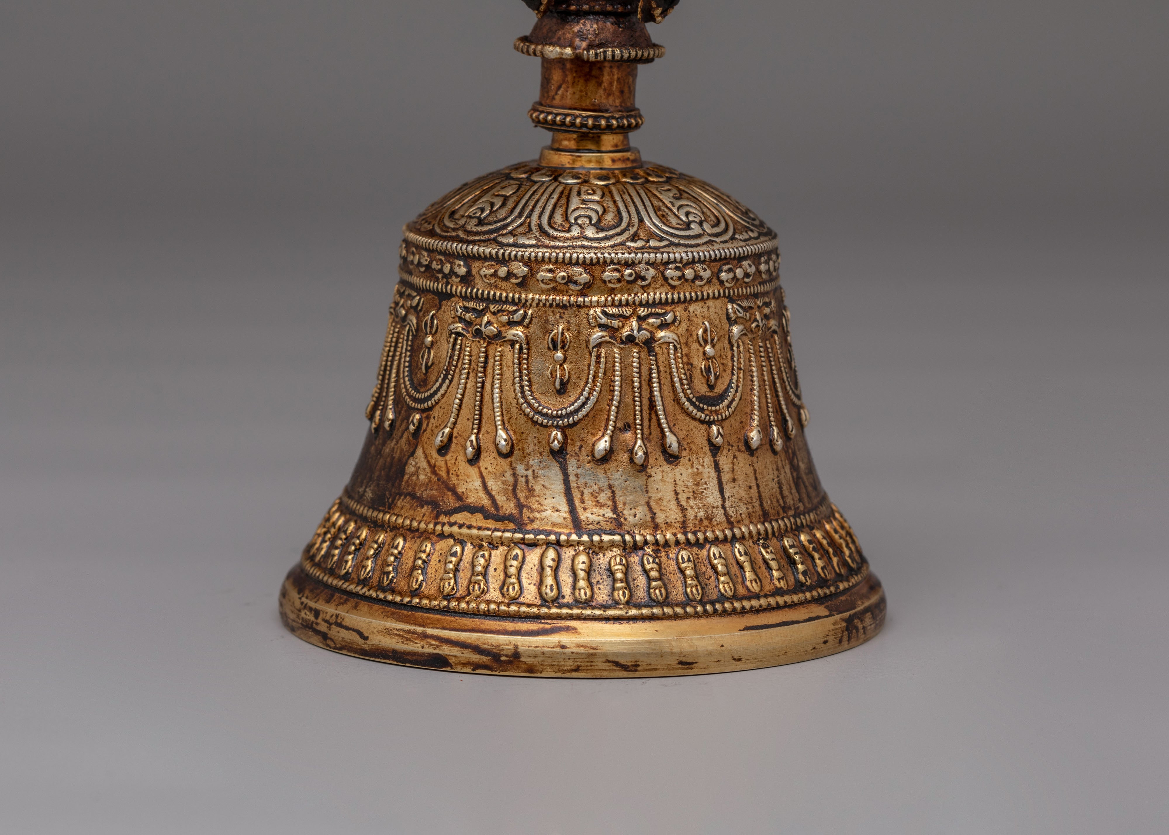 Tibetan Bell for Ritual | Traditional Handcrafted Meditation Bell