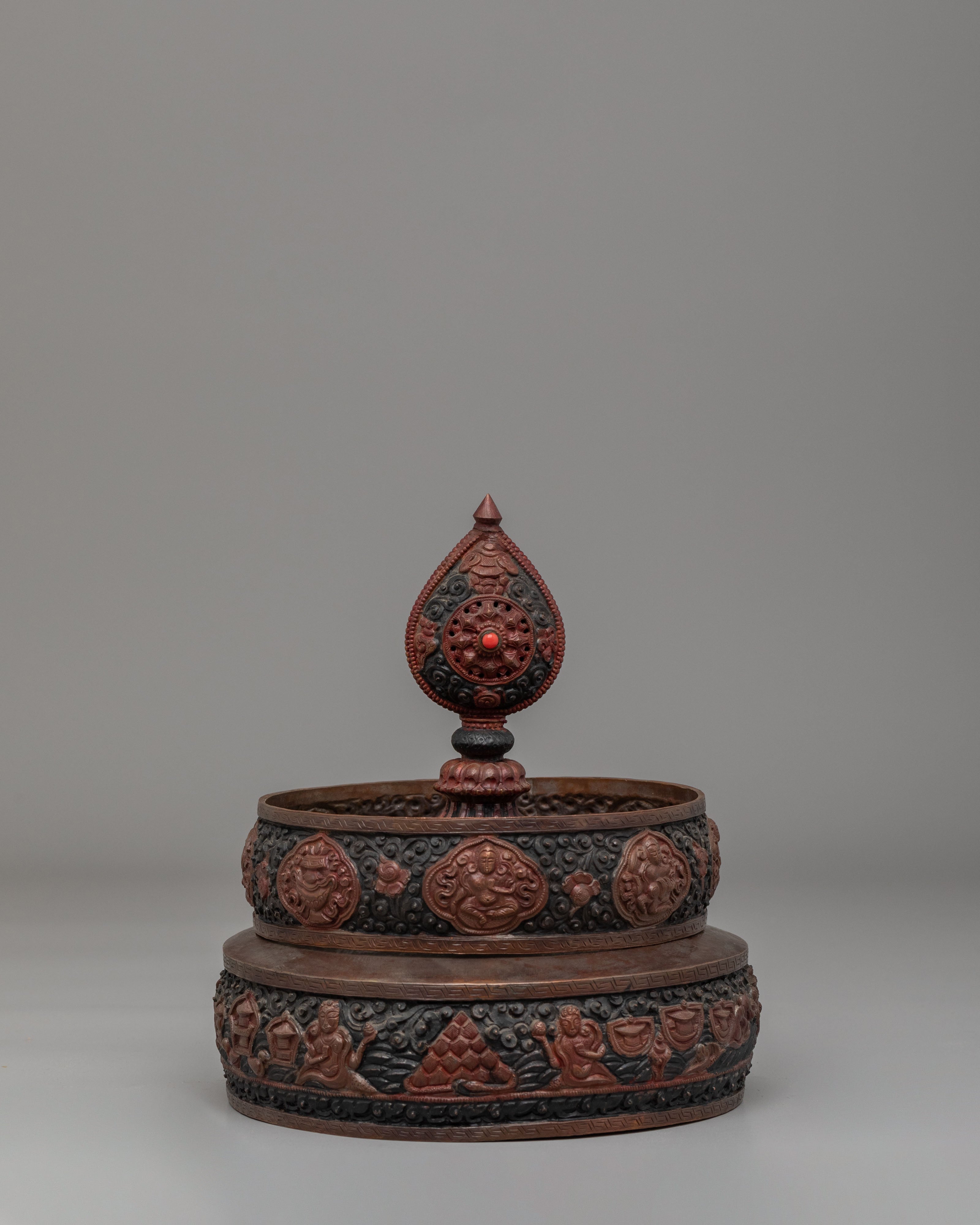 Handcrafted Mandala Offering | Spiritual Decor for Meditation & Rituals