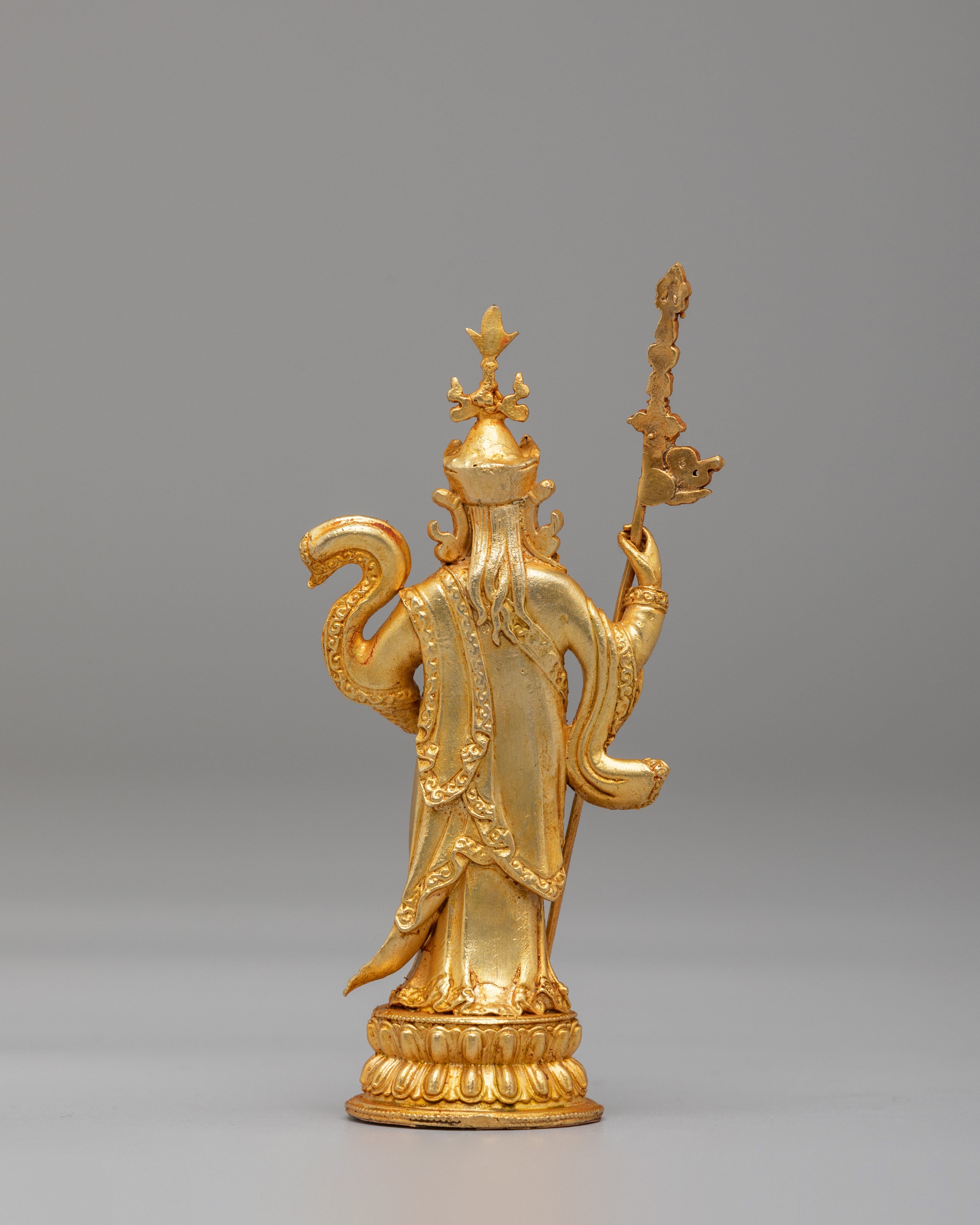 Standing Guru Rinpoche Statue | Tibetan Buddhist Figure