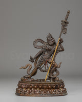 Oxidized Copper Statue of Vajrayogini