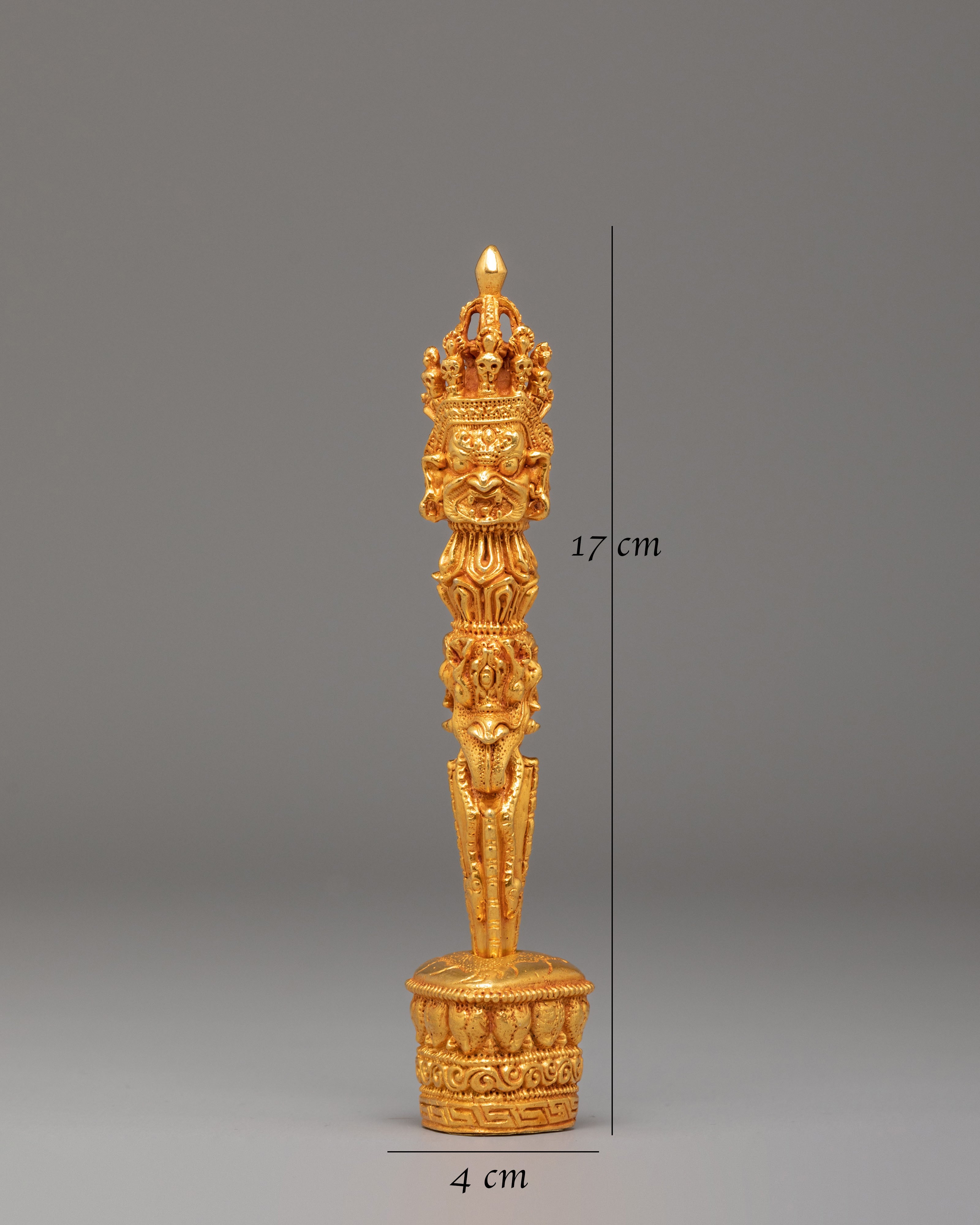 Sacred Himalayan Protection Phurba | Powerful Ritual Dagger for Spiritual Ceremonies