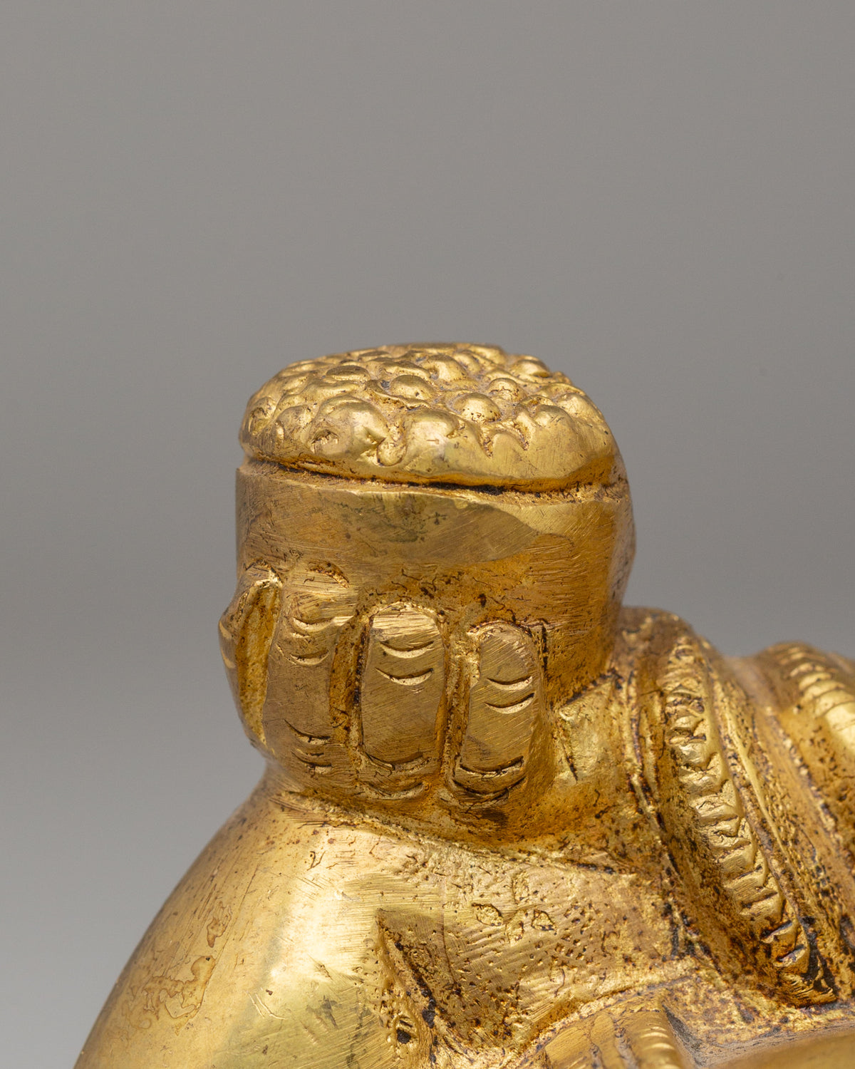 Tibetan Lord Kubera Sculpture | Brass God of Wealth and Prosperity