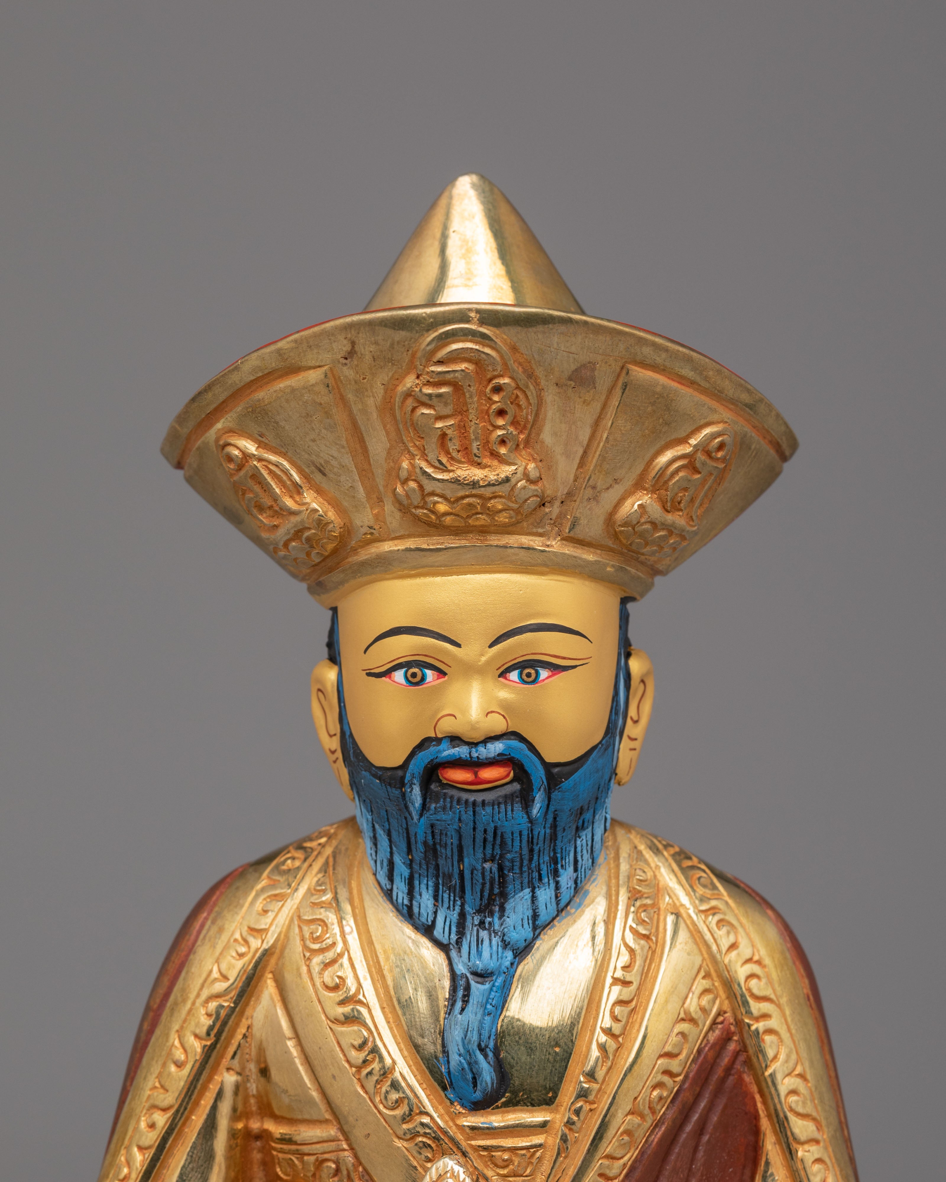 Spiritual Guru Shapdum Altar Statue | A Beacon of Wisdom and Guidance