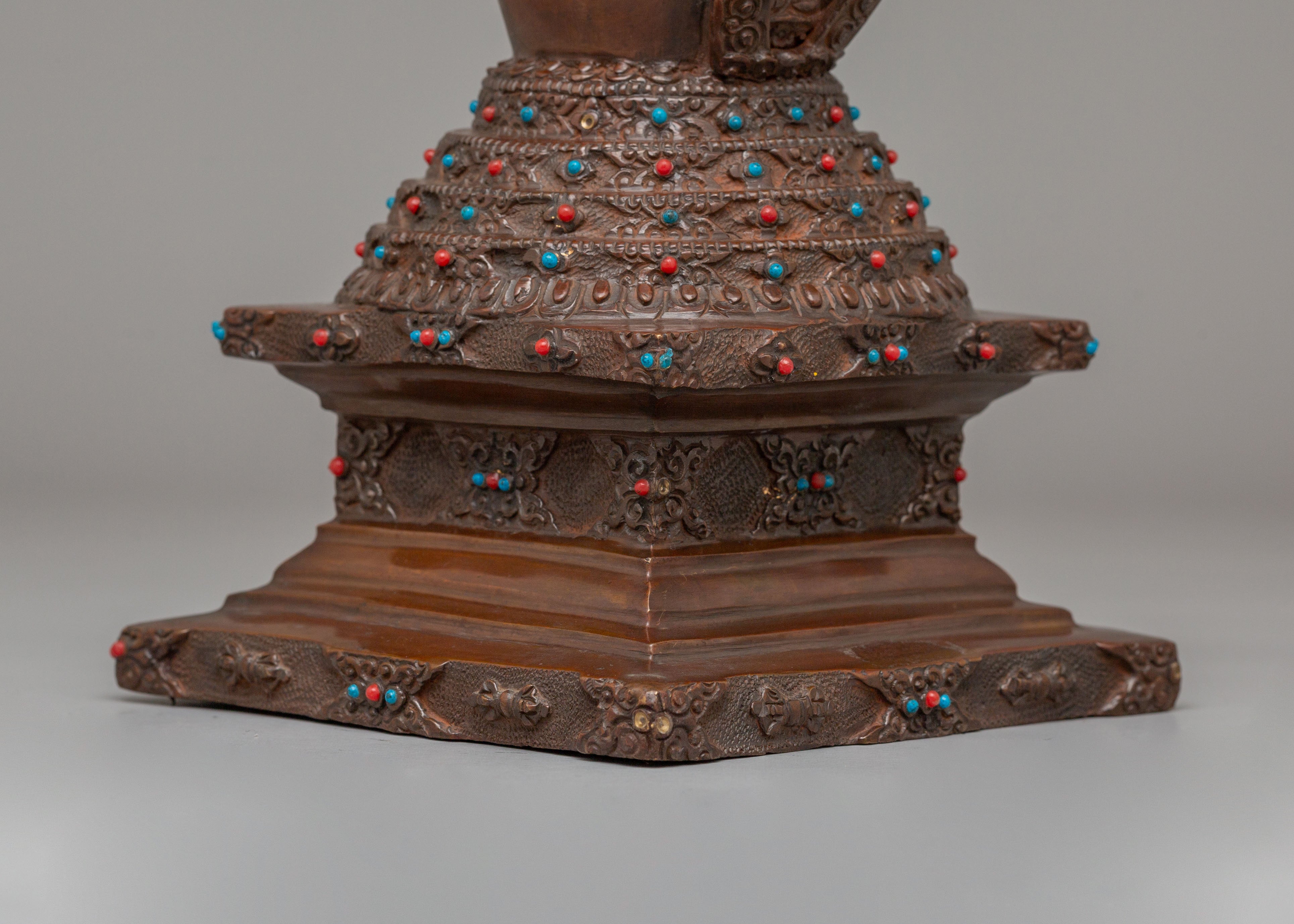 Sacred Ritual Lotus Blossom Stupa | Symbol of Enlightenment