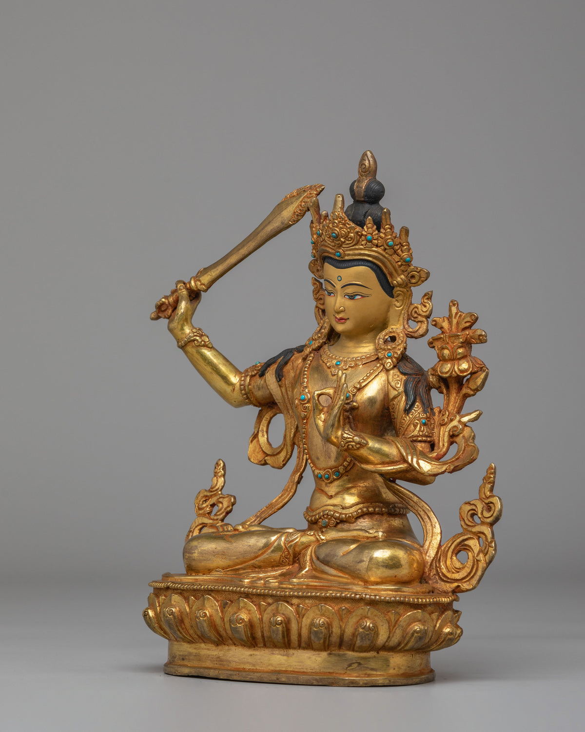Sacred Manjushri Divine Statue | A Symbol of Wisdom and Enlightenment