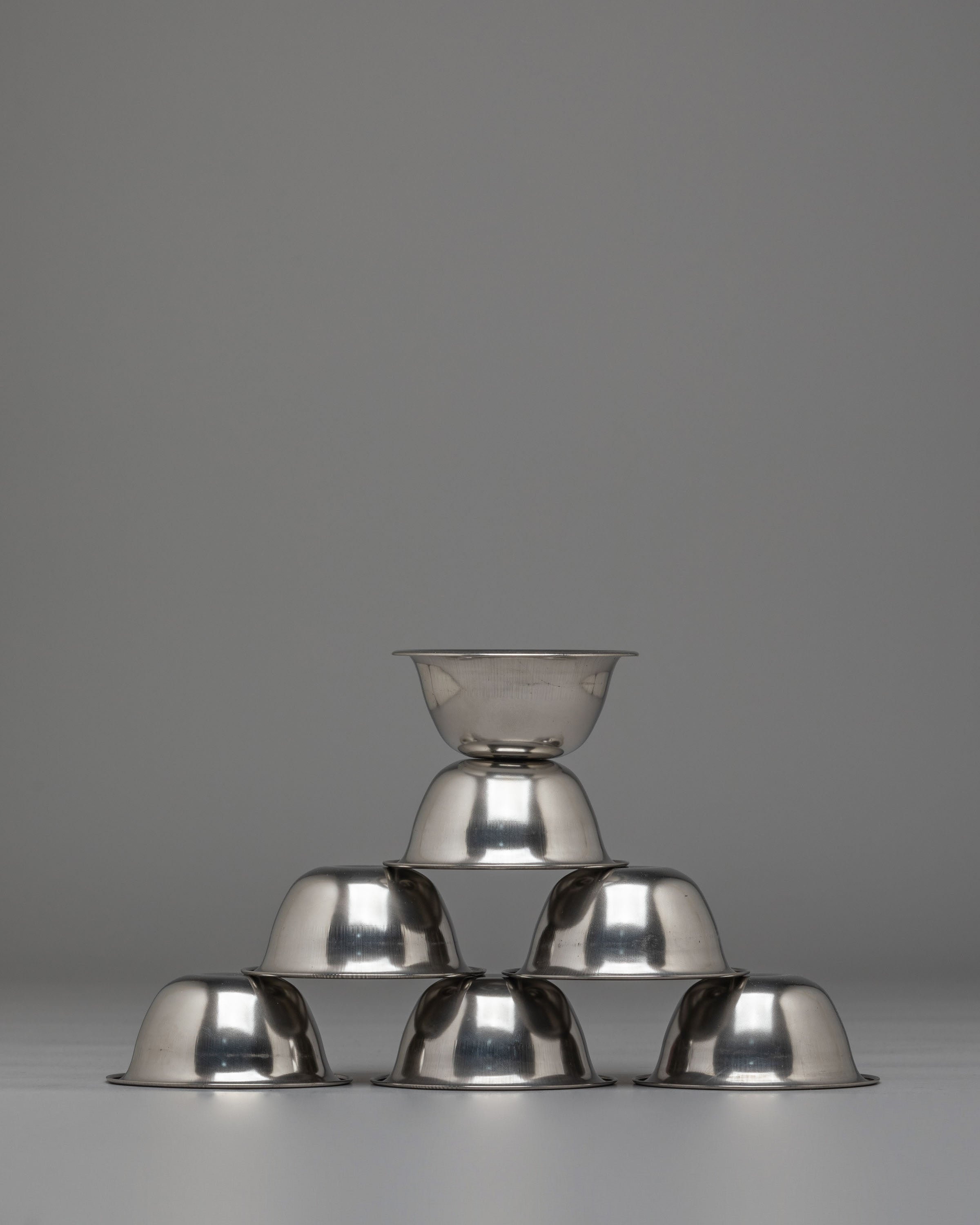 Handmade Ritual Offering Bowl Set | Sacred Tibetan Offering Bowls