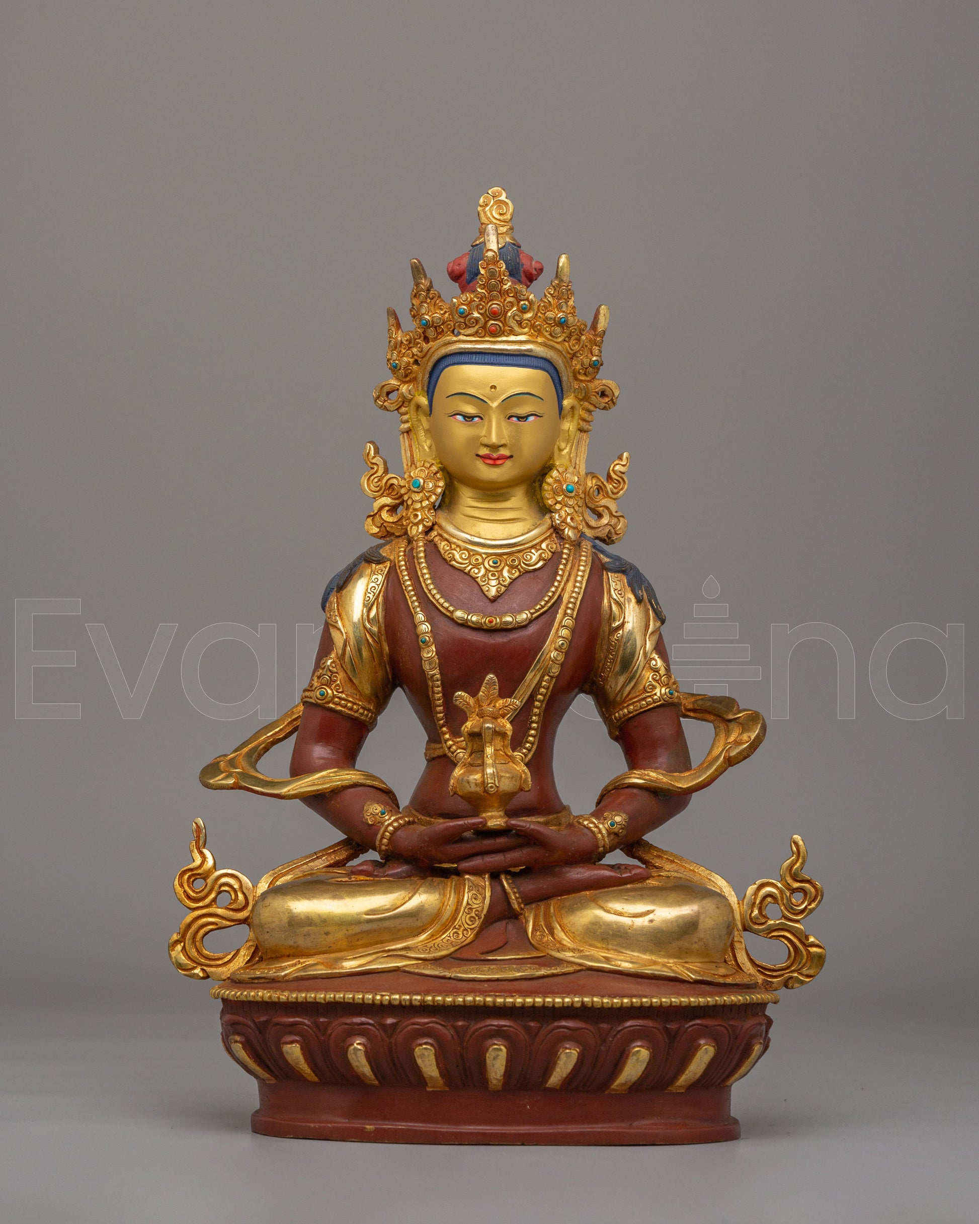 Spiritual Handcrafted Amitayus Buddha Statue 