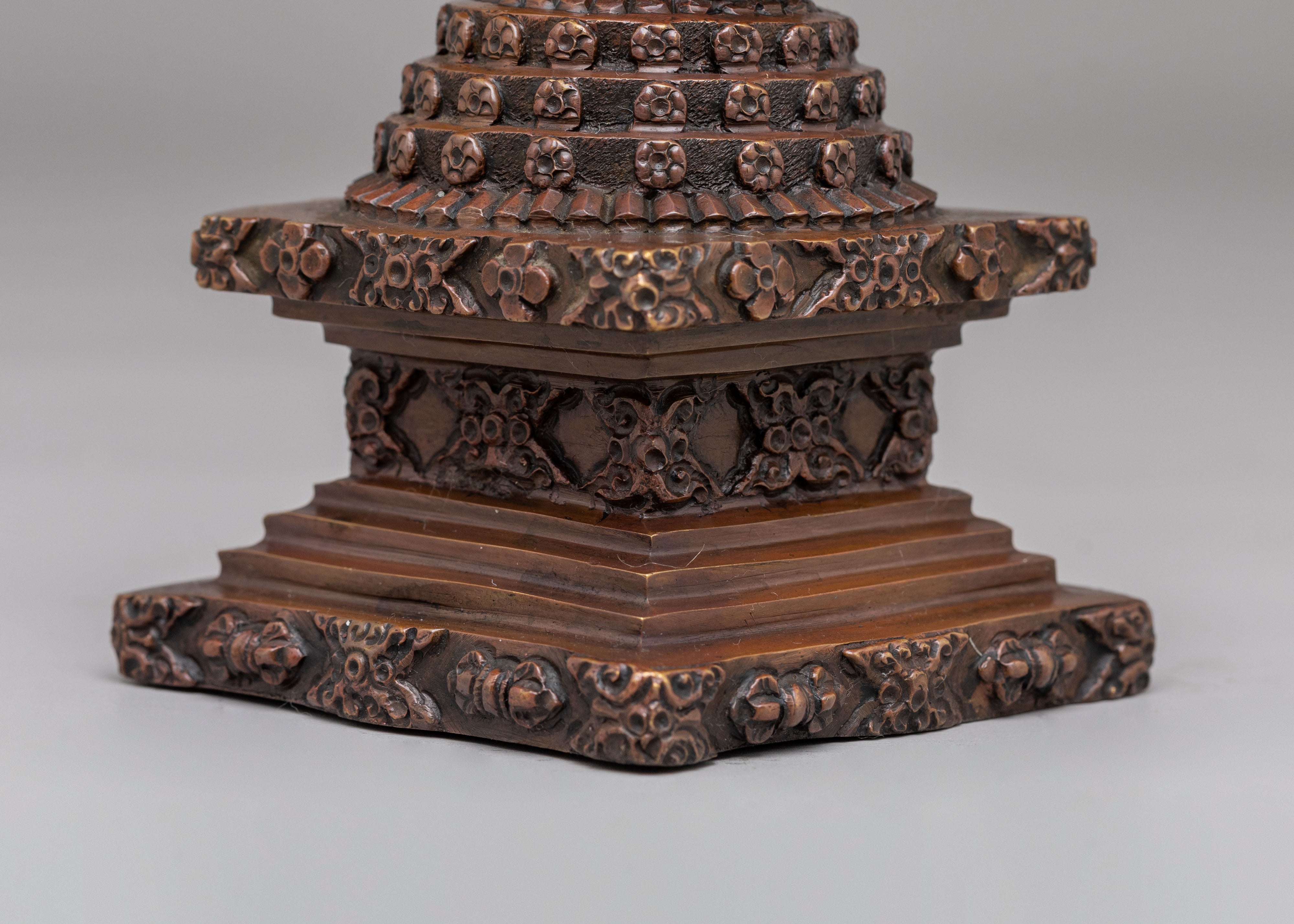 Sacred Stupa of Complete Victory | Symbol of Enlightenment