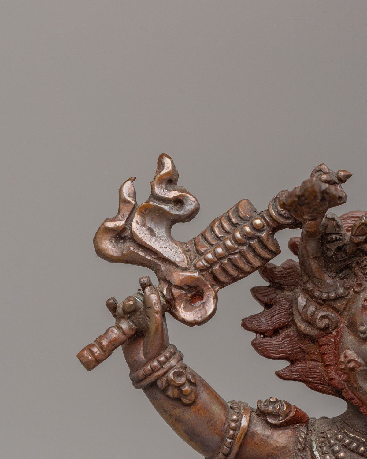 Sacred Yama Dharmaraja With Consort Statue | The Lord of Death