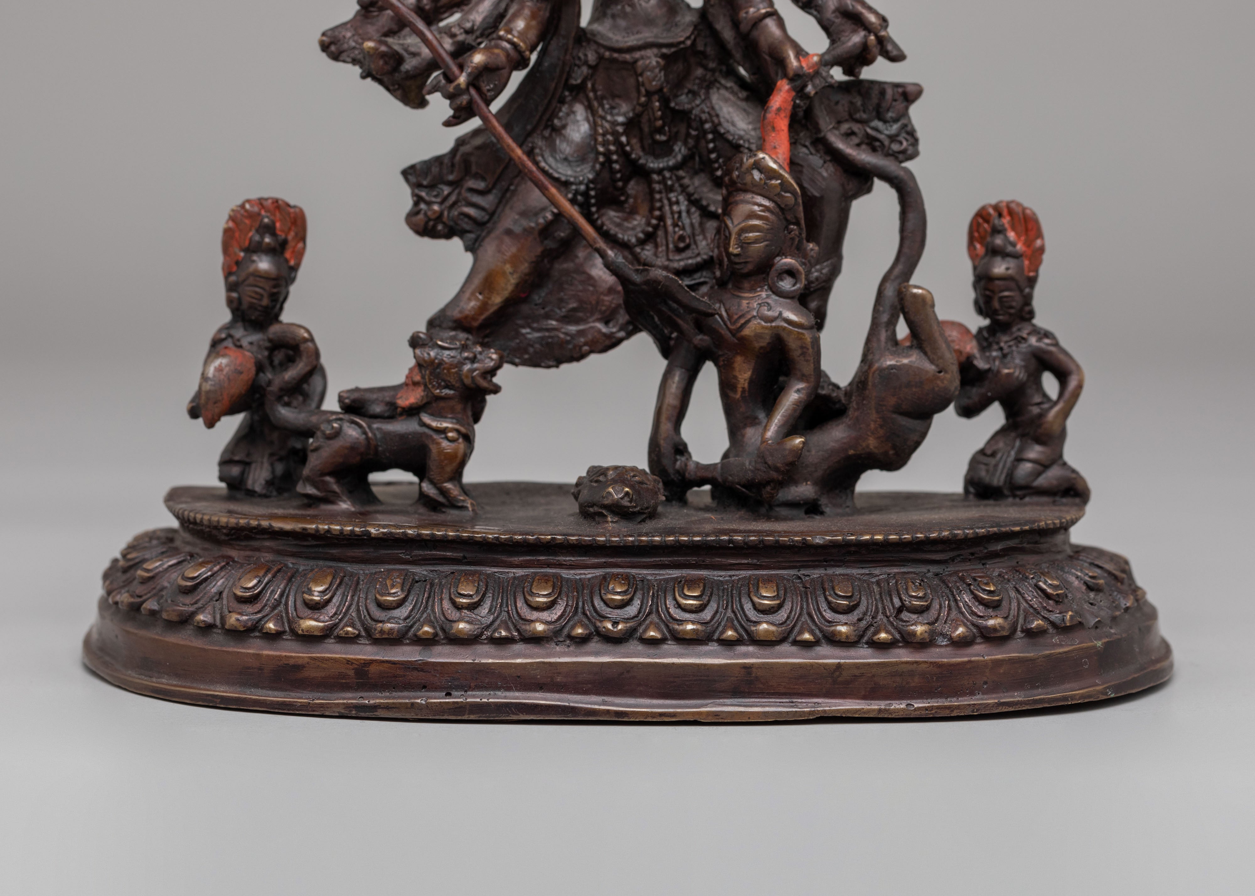 Sacred Lord Durga Statue | Divine Hindu Goddess Sculpture