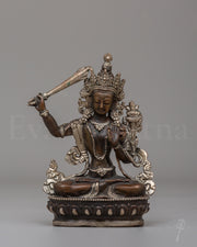 Spiritual Manjushri Bodhisattva Sculpture